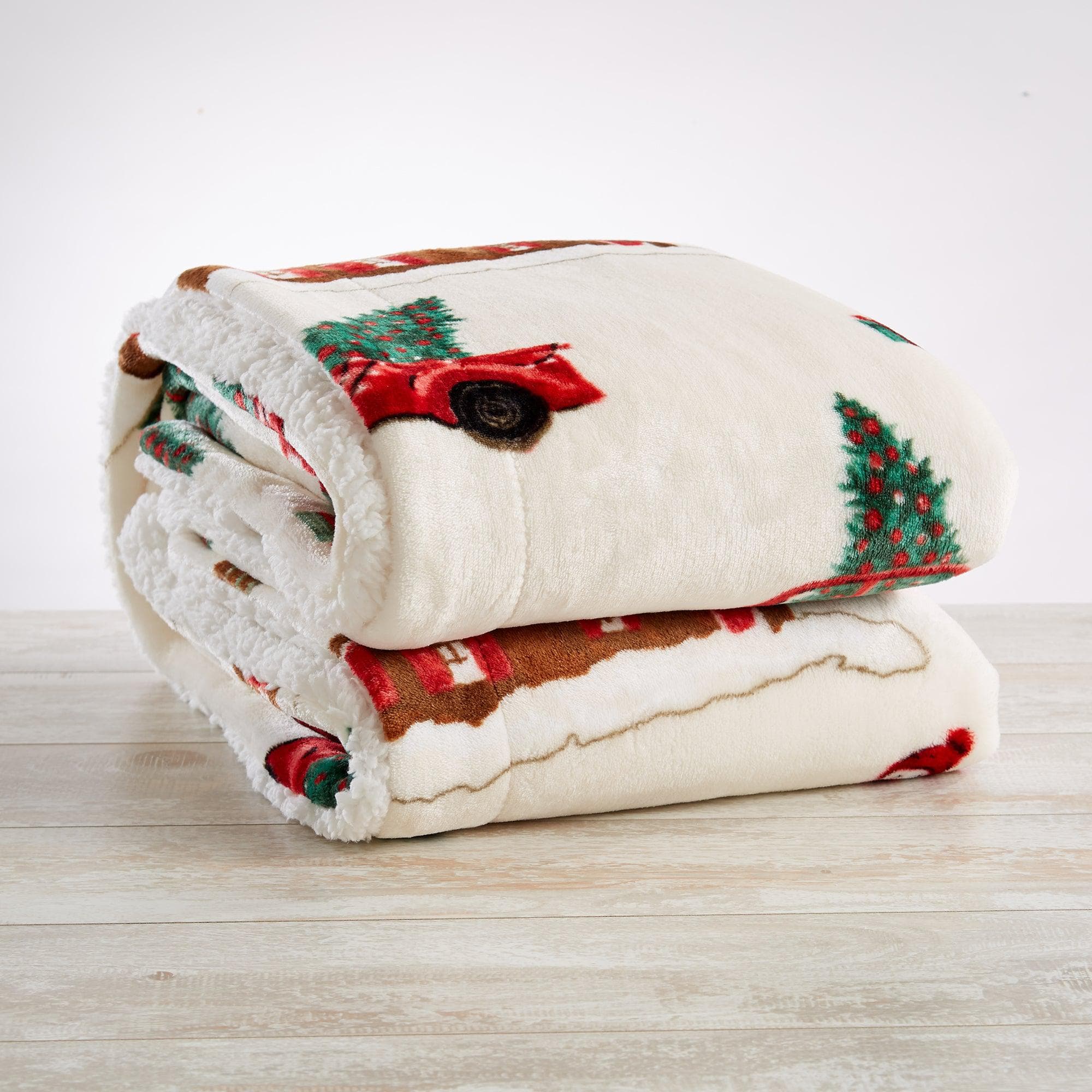 Holiday Sherpa Throw - Esmay Collection - Image 6
