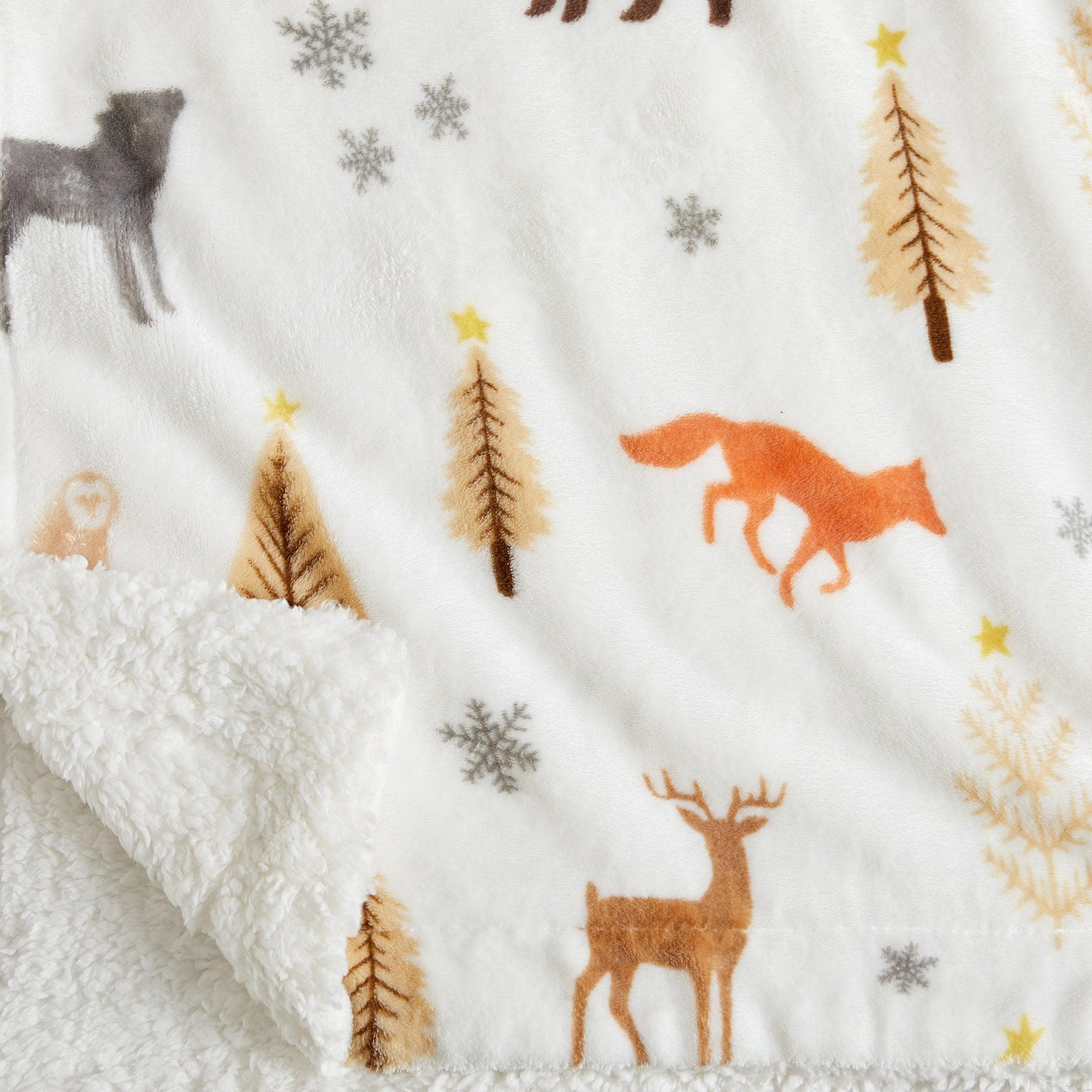 Holiday Sherpa Throw - Esmay Collection - Image 62