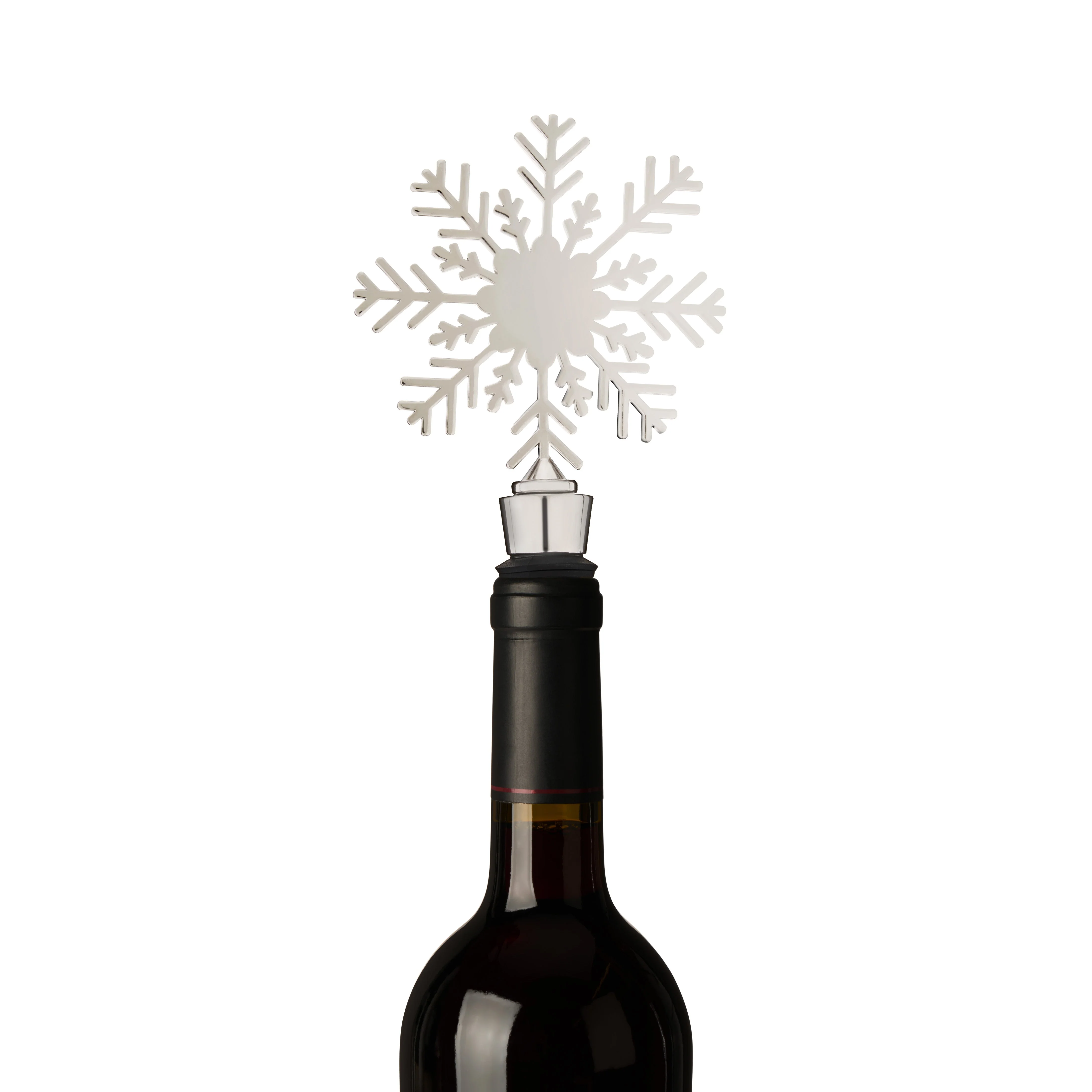 Holiday Snowflake Bottle Stopper - Image 3