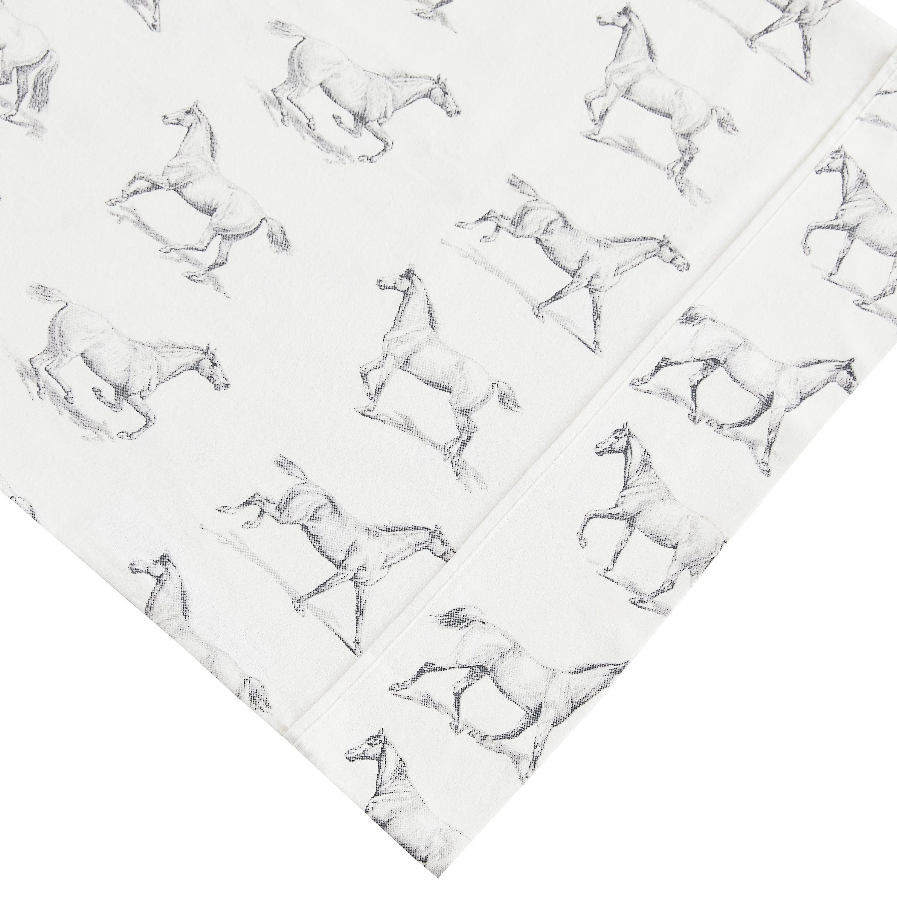 Horses Flannel Sheet Set - Image 9