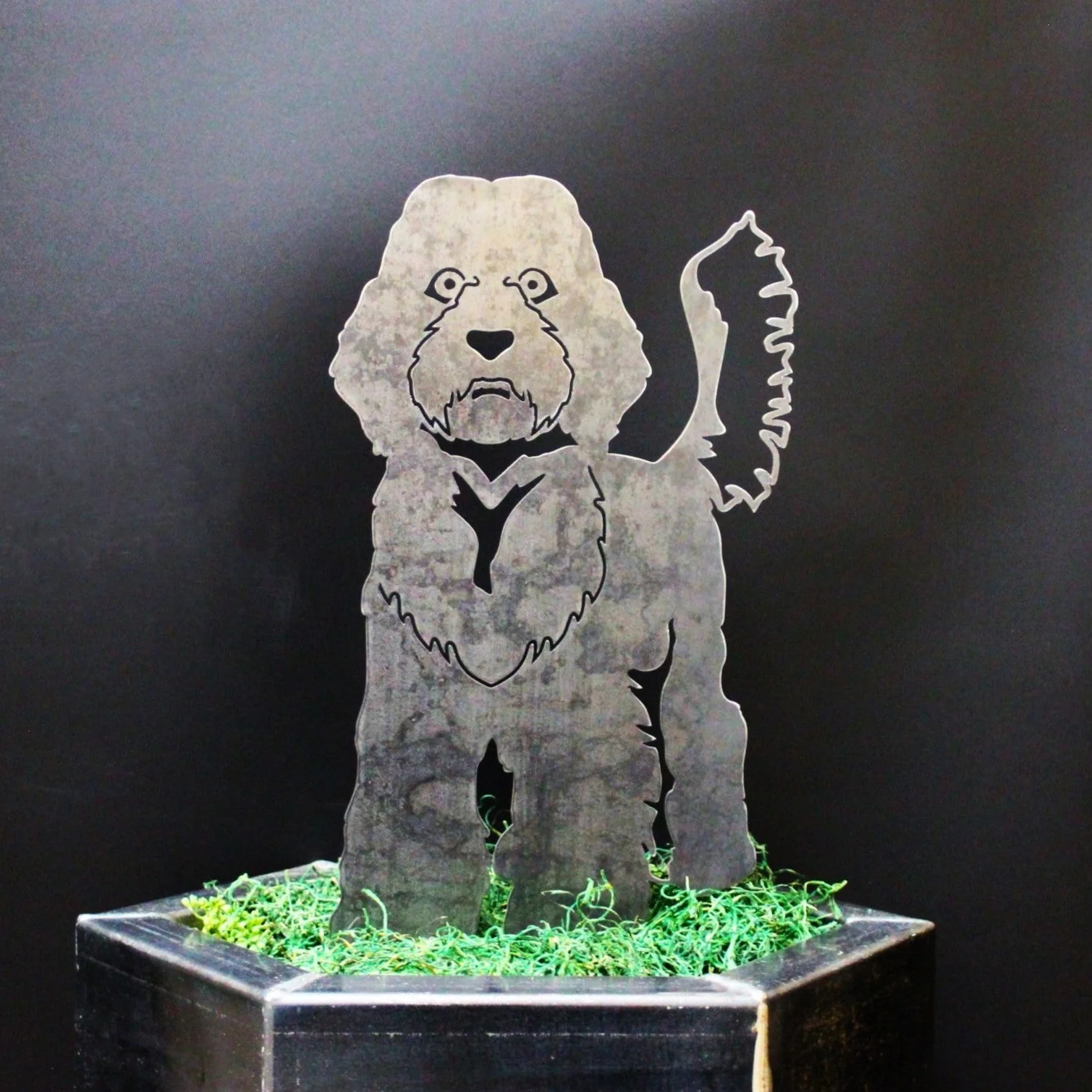 Labradoodle Garden Stake - Image 8