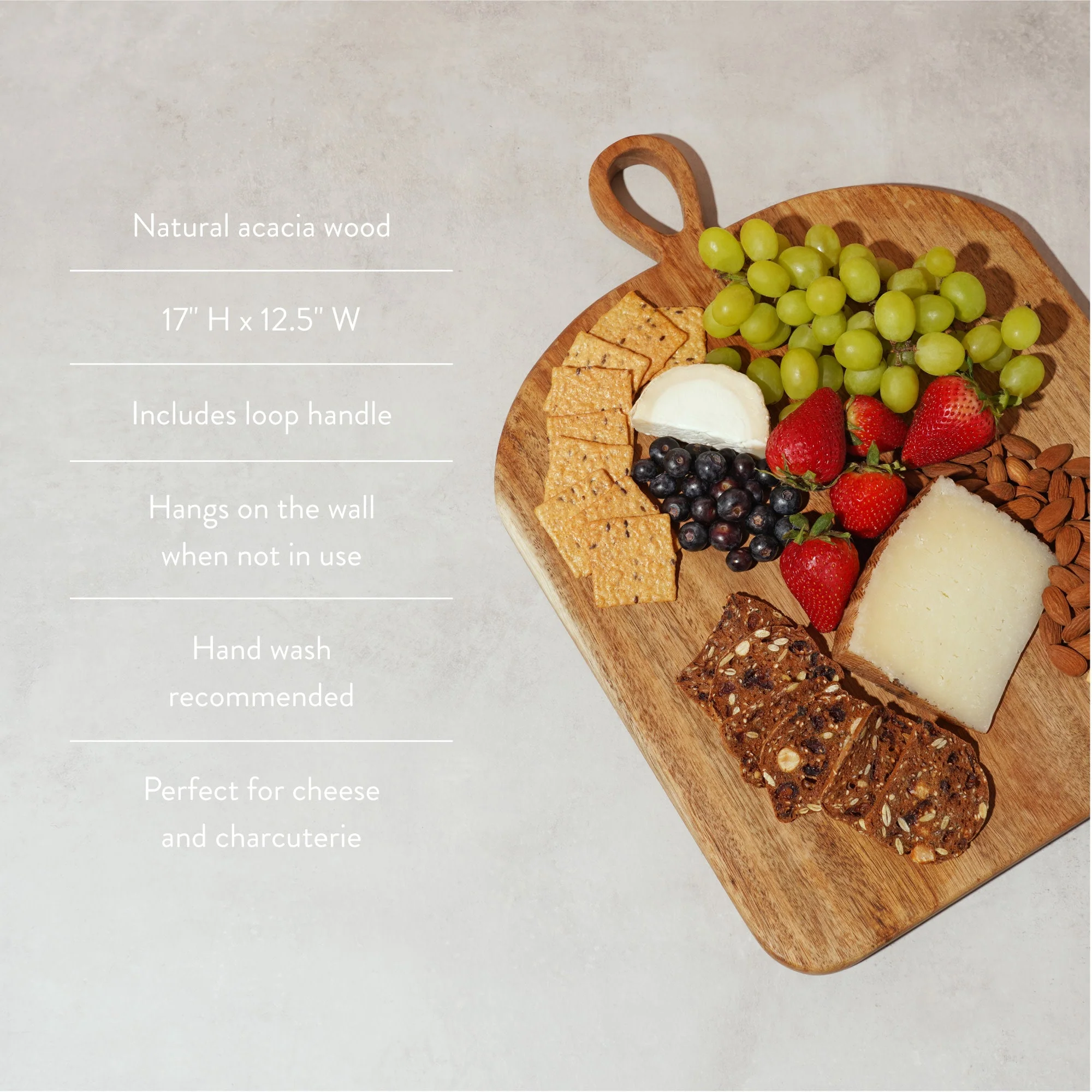 Large Acacia Serving Board - Image 4