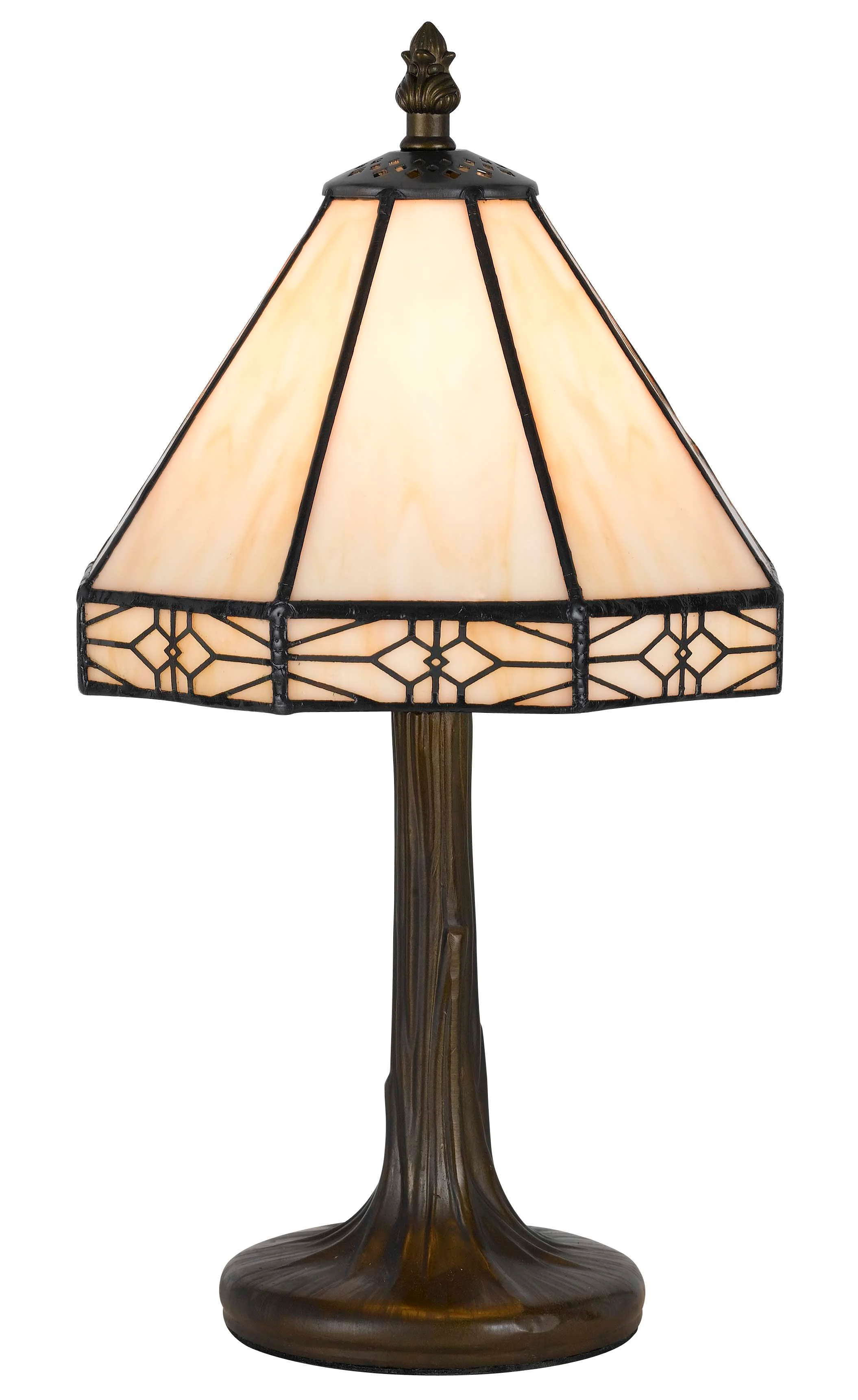 Tiffany Lamp with Zinc Base - Image 2