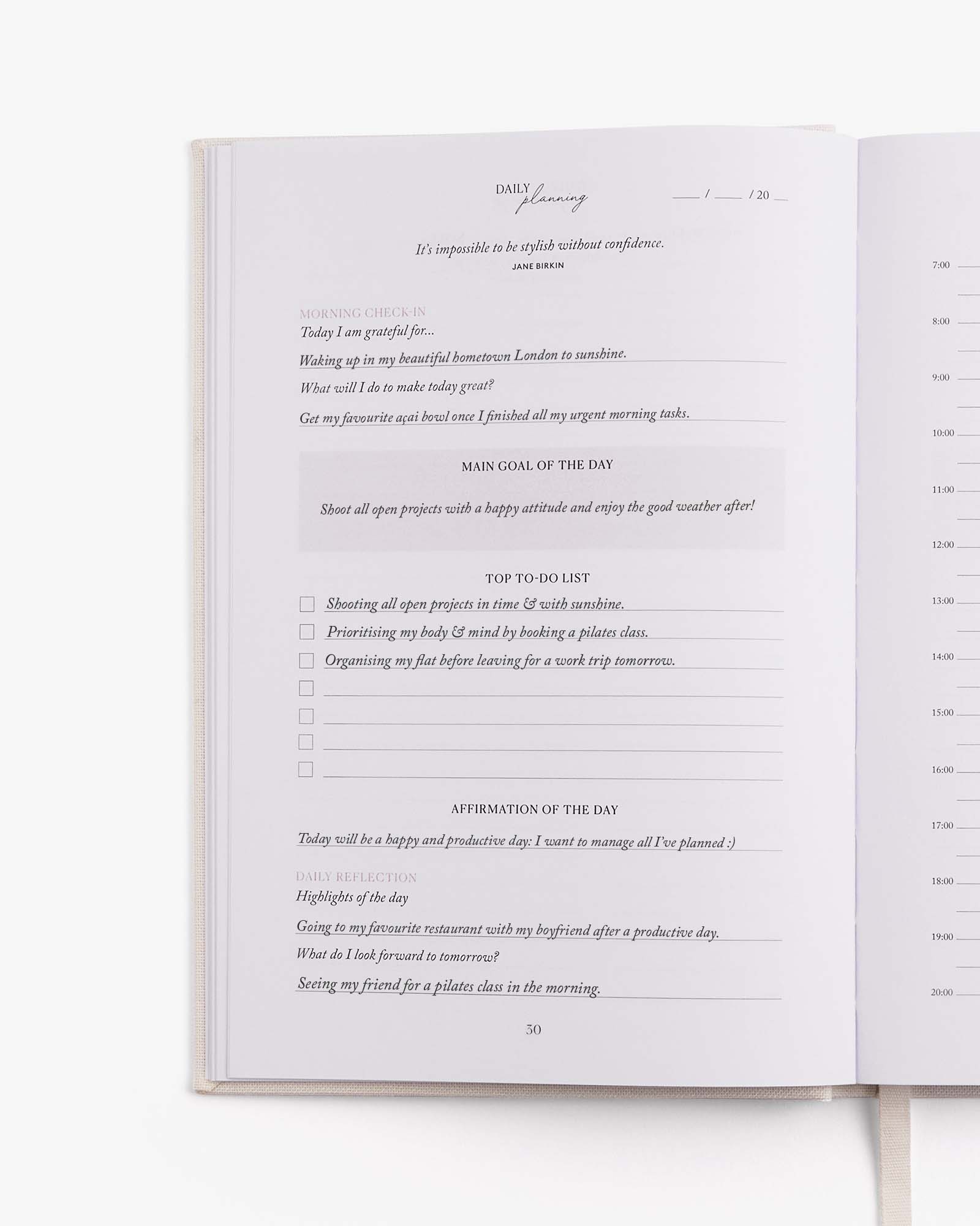 LIFE&Style Planner - Off-White - Image 5