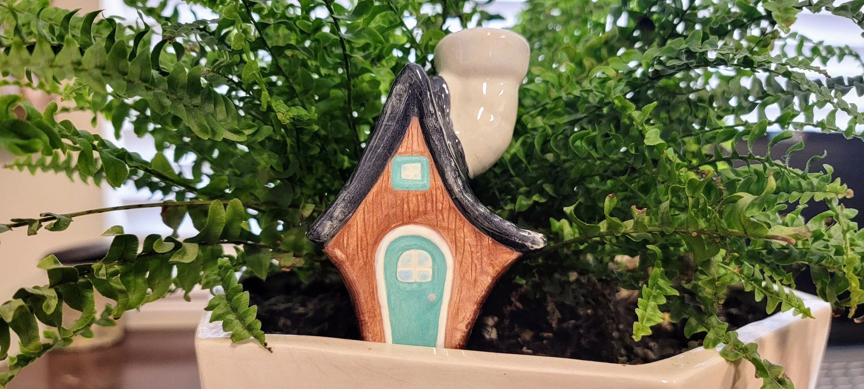 Little Wood Cabin Plant Watering Spike - Image 4