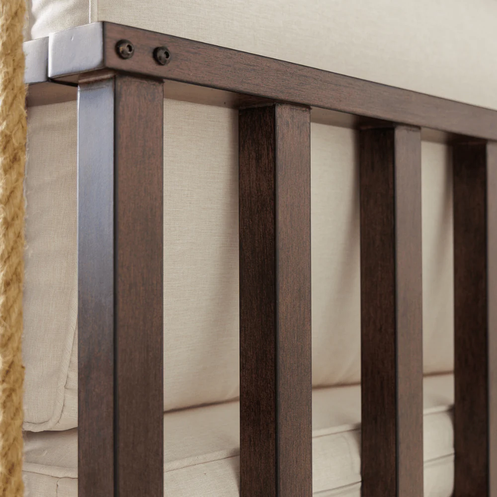 Live Casual The Madison Steel Daybed Swing With Cushions - Image 4