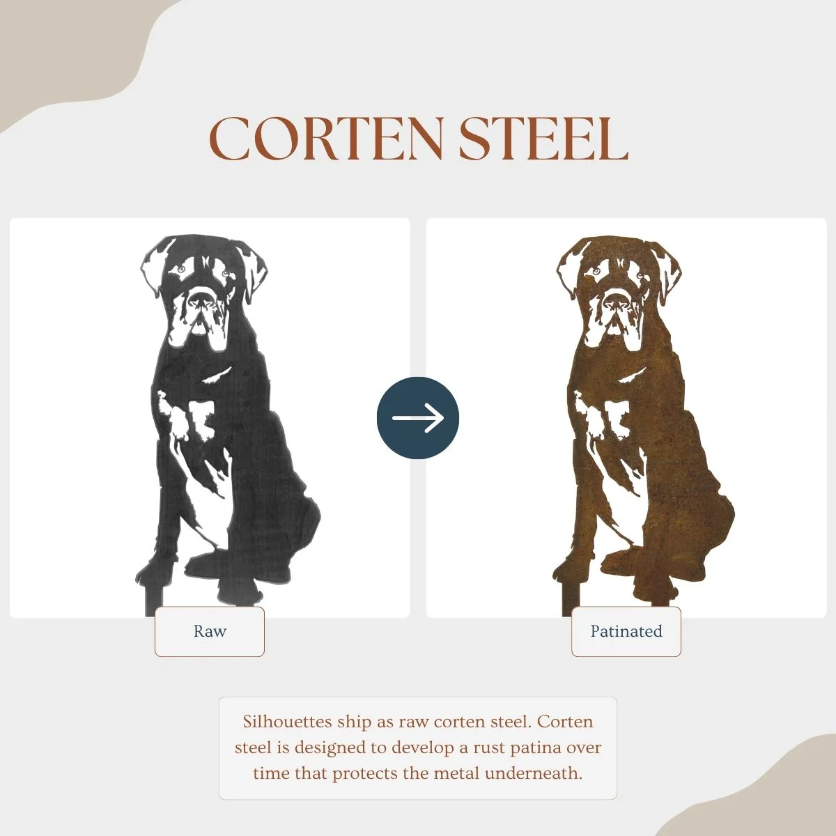 Mastiff Garden Stake - Image 3