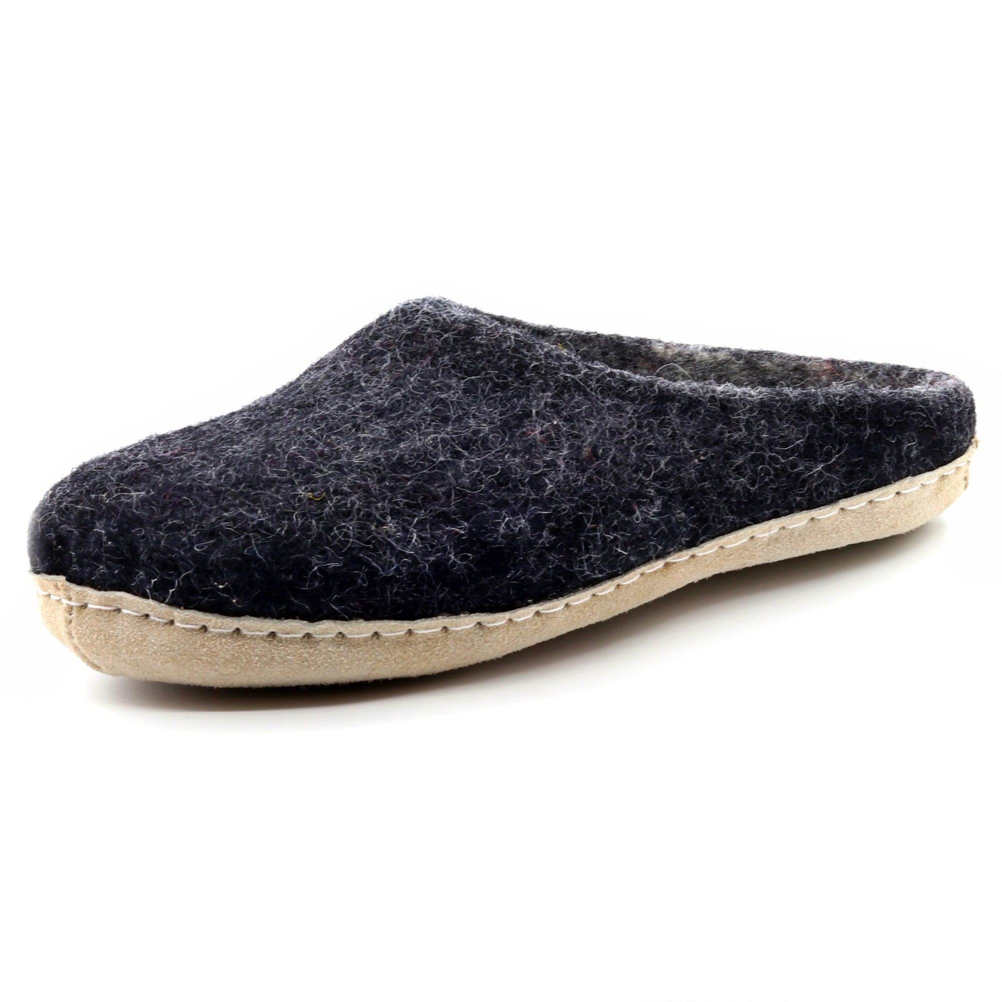 Mens Astoria Wool House Slippers - Image 3