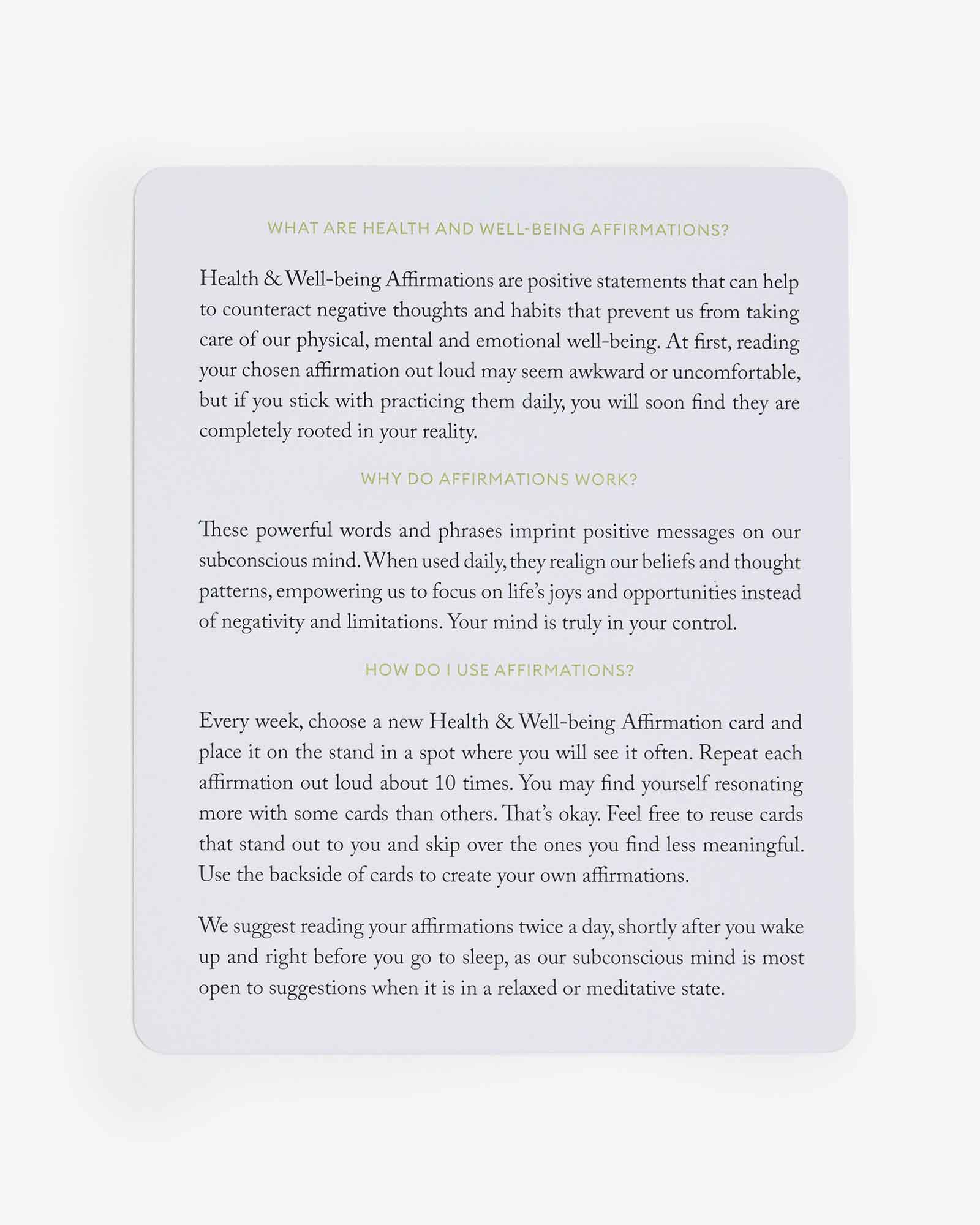Mindful Affirmations for Health & Wellbeing - Image 10