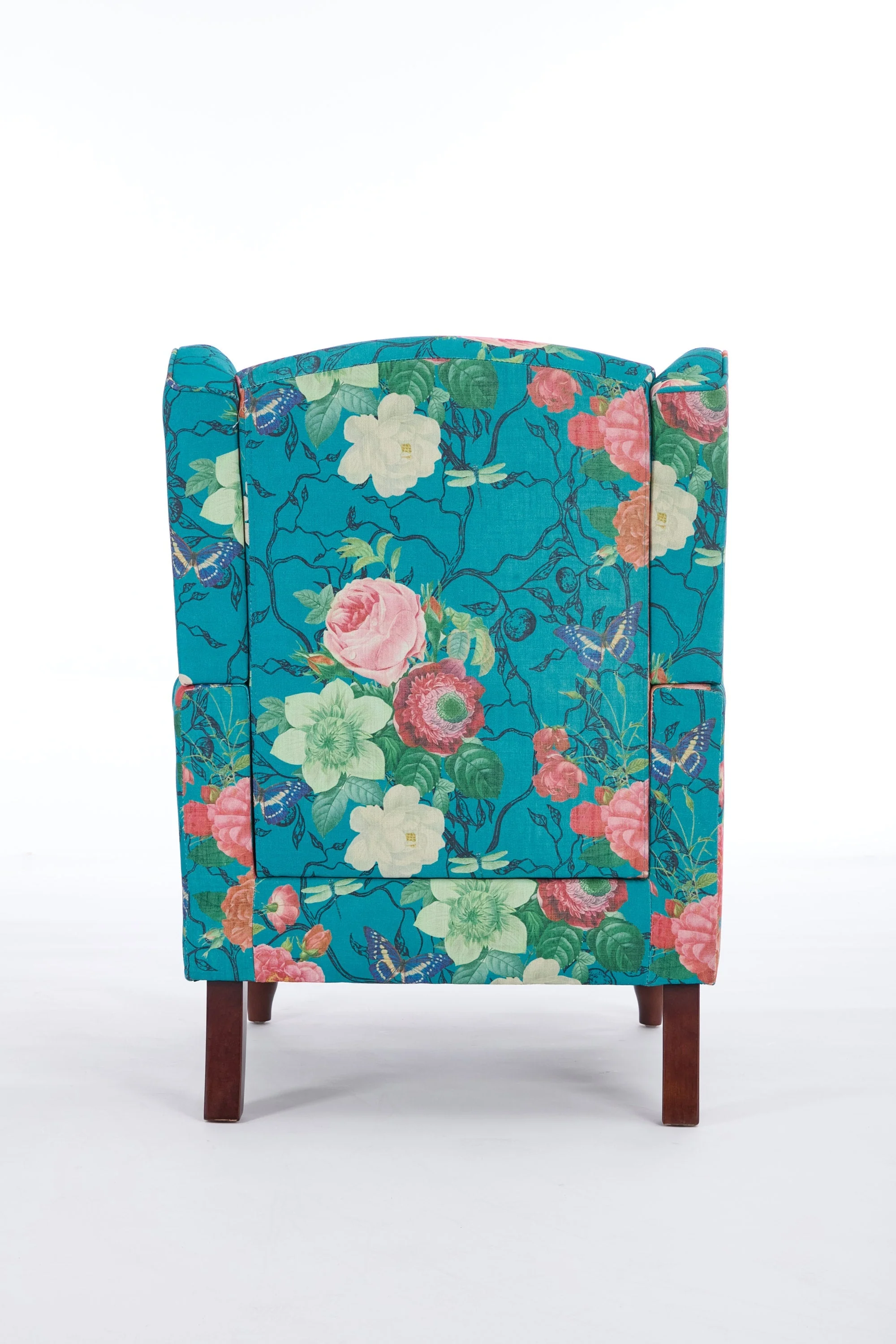Caribbean Floral Accent Chair - Image 16
