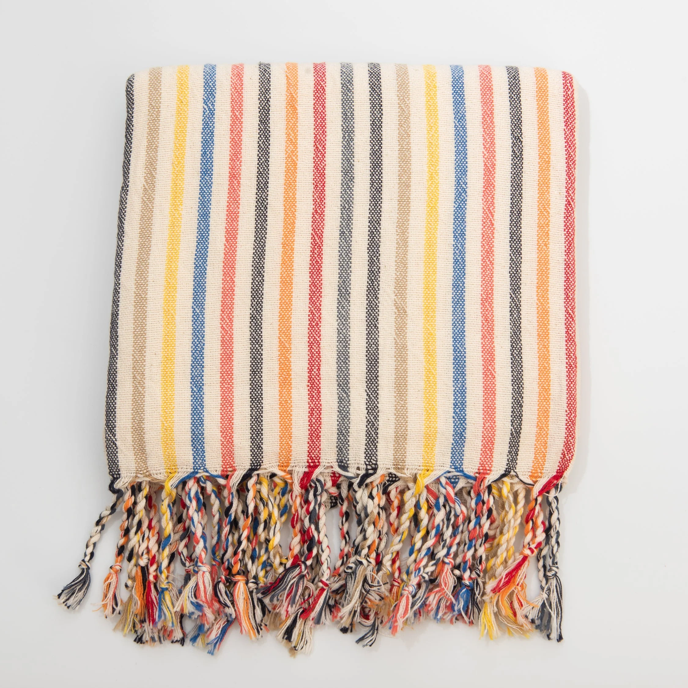 Rainbow Linen Towel