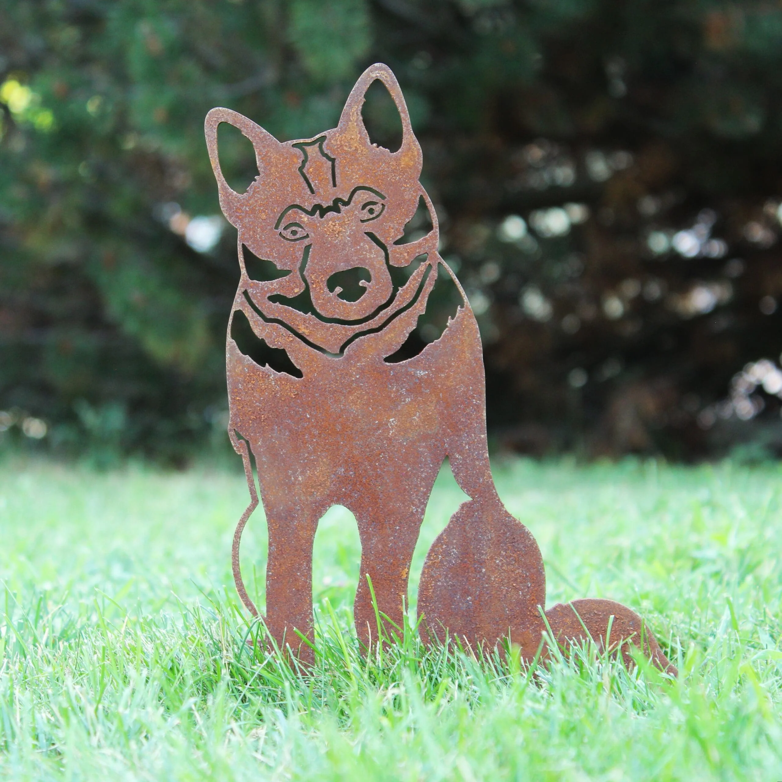 Norwegian Elkhound Garden Stake - Image 3
