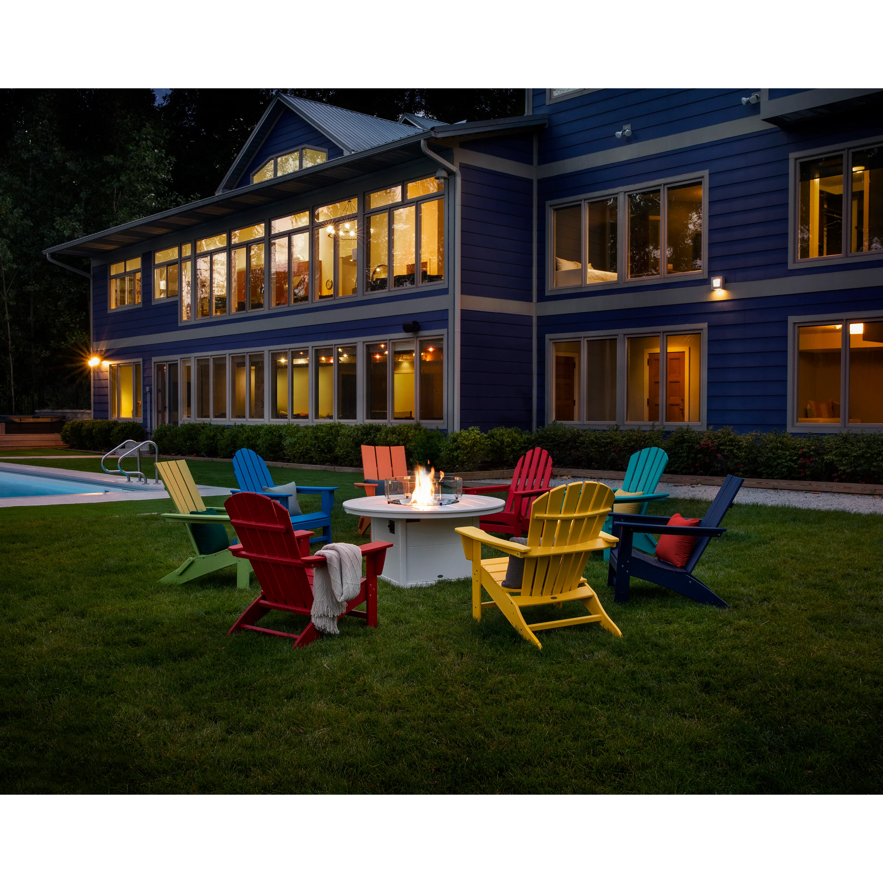 POLYWOOD® South Beach Adirondack Chair - Image 28