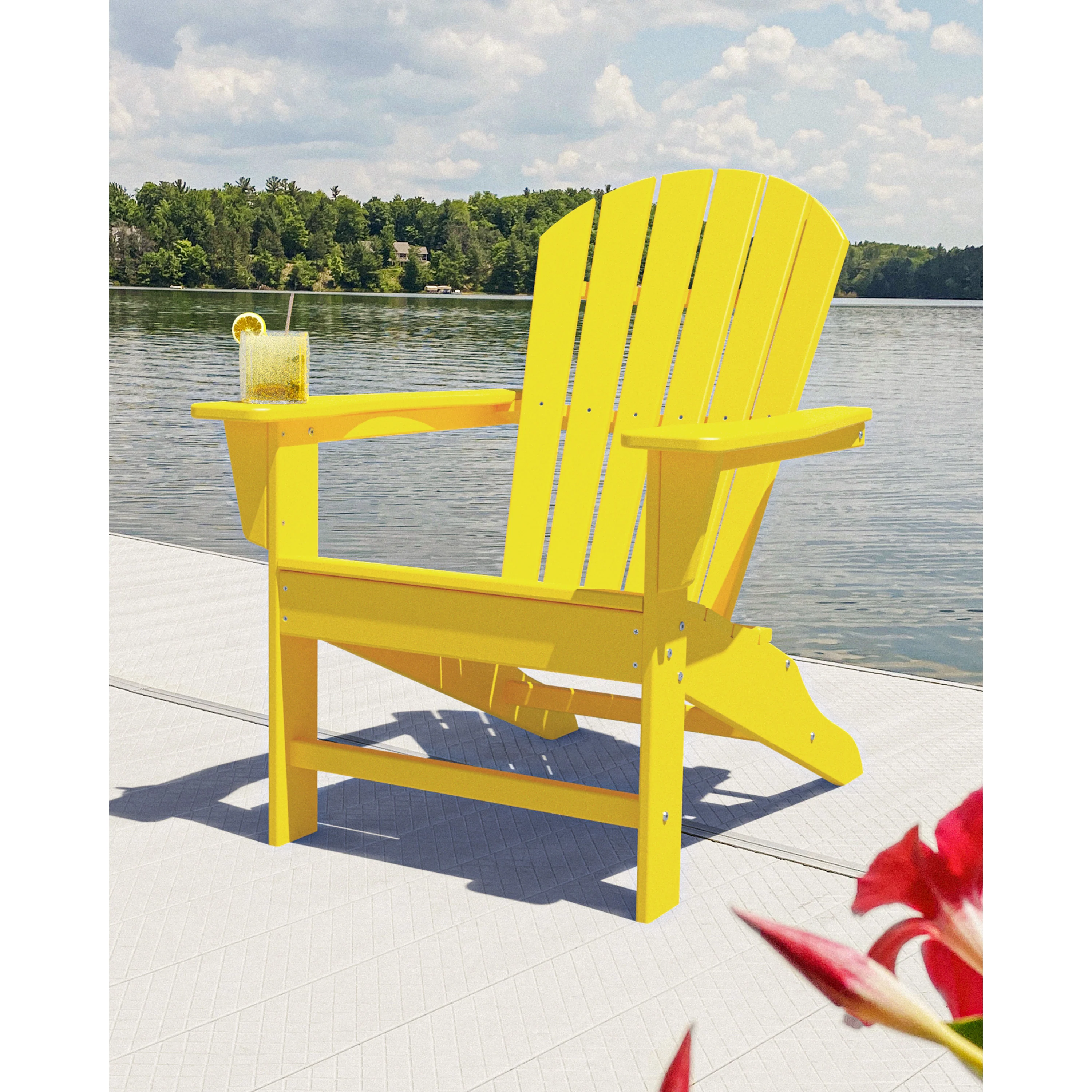 POLYWOOD® South Beach Adirondack Chair - Image 5