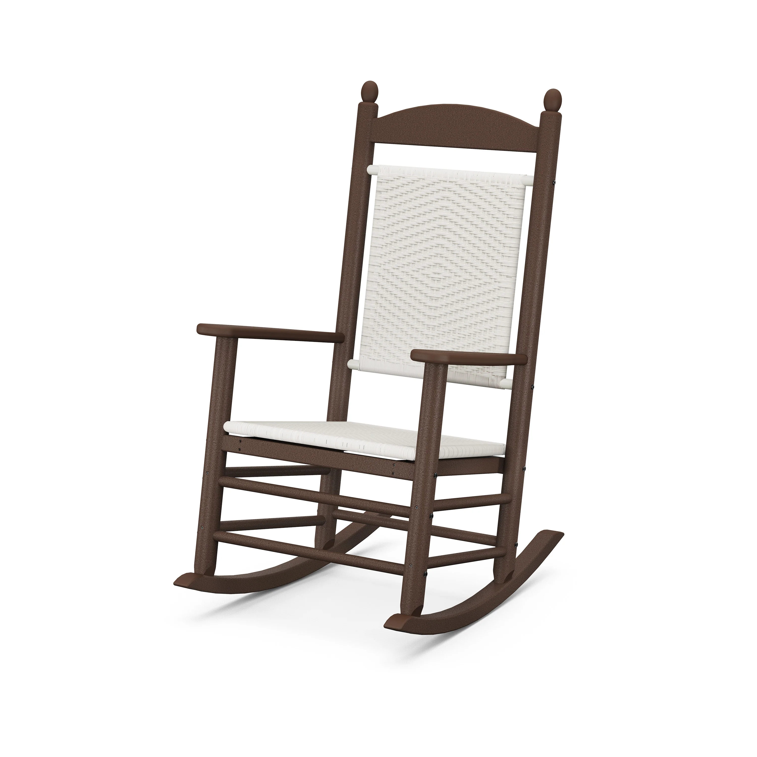 POLYWOOD® Jefferson Woven Rocking Chair - Image 12