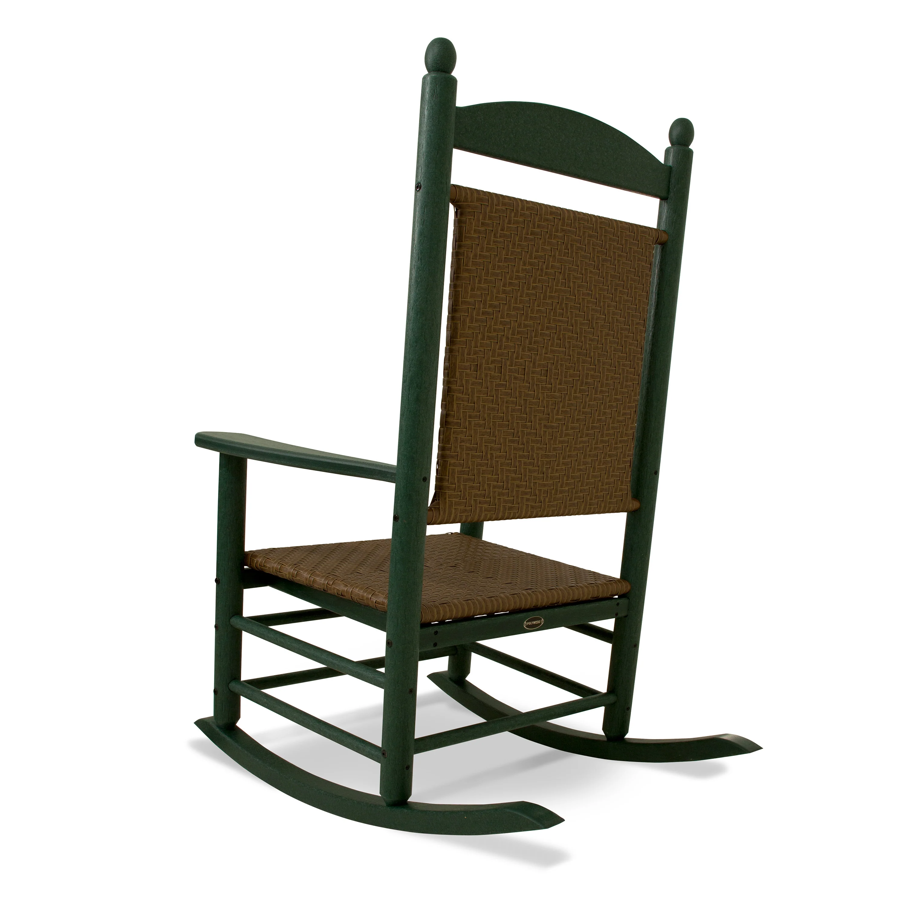 POLYWOOD® Jefferson Woven Rocking Chair - Image 24