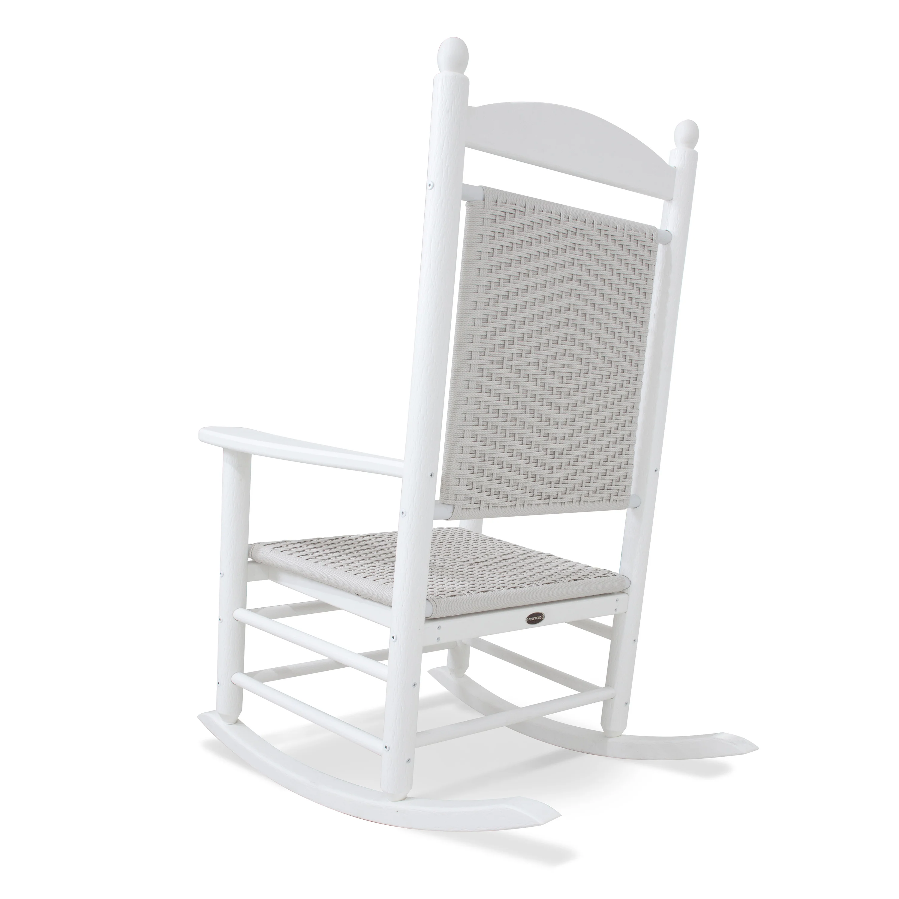 POLYWOOD® Jefferson Woven Rocking Chair - Image 33
