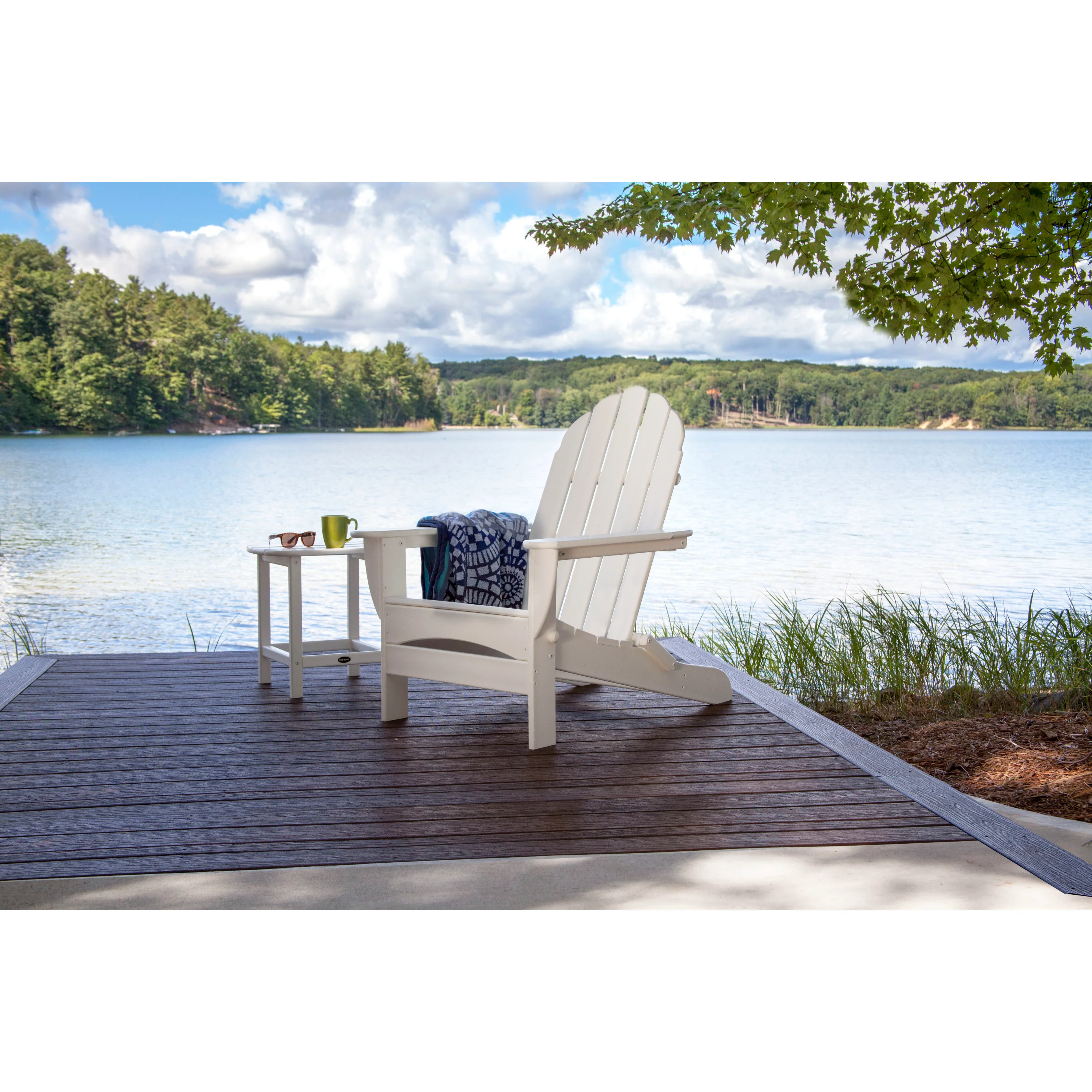 POLYWOOD® Classic Oversized Folding Adirondack Chair - Image 39
