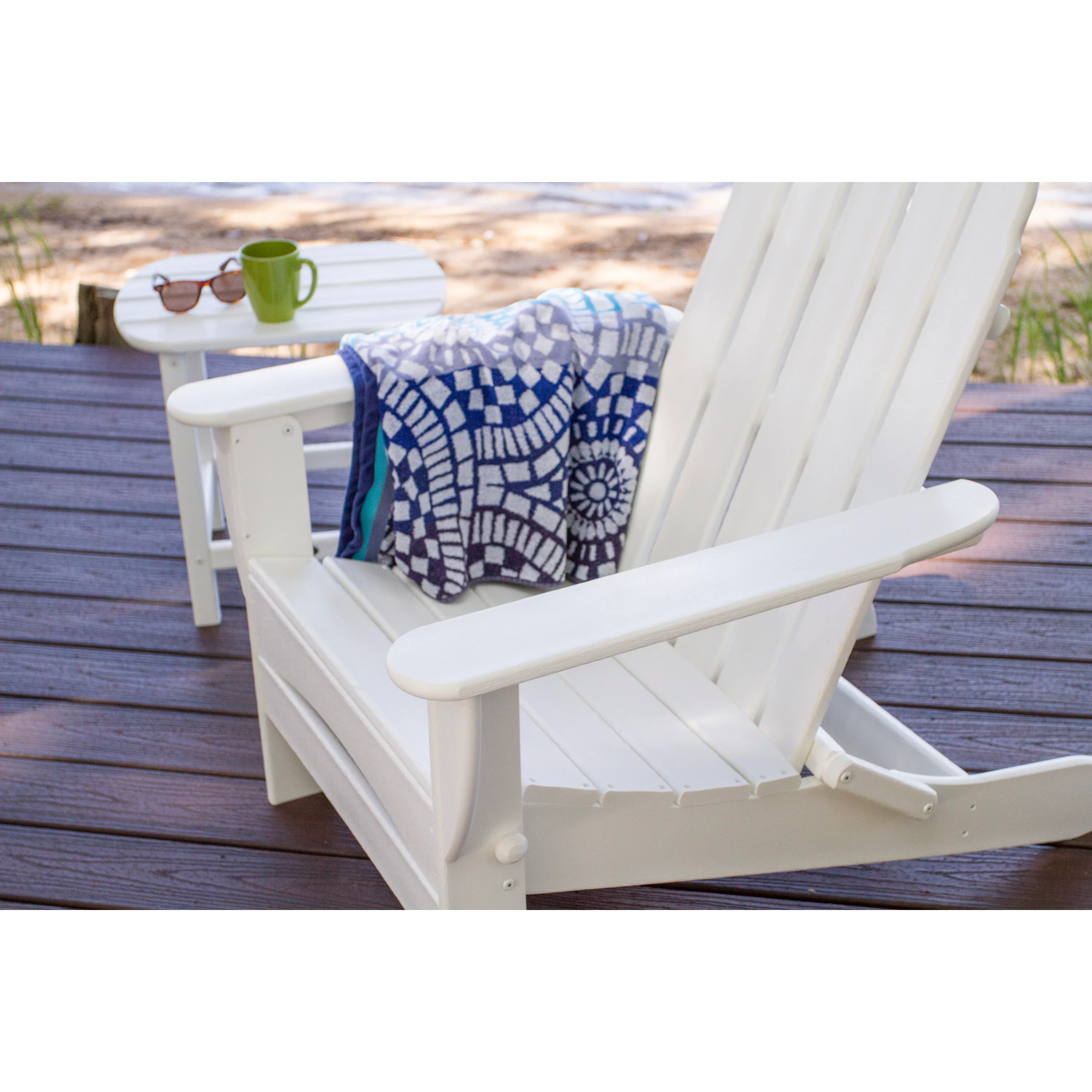 POLYWOOD® Classic Oversized Folding Adirondack Chair - Image 41