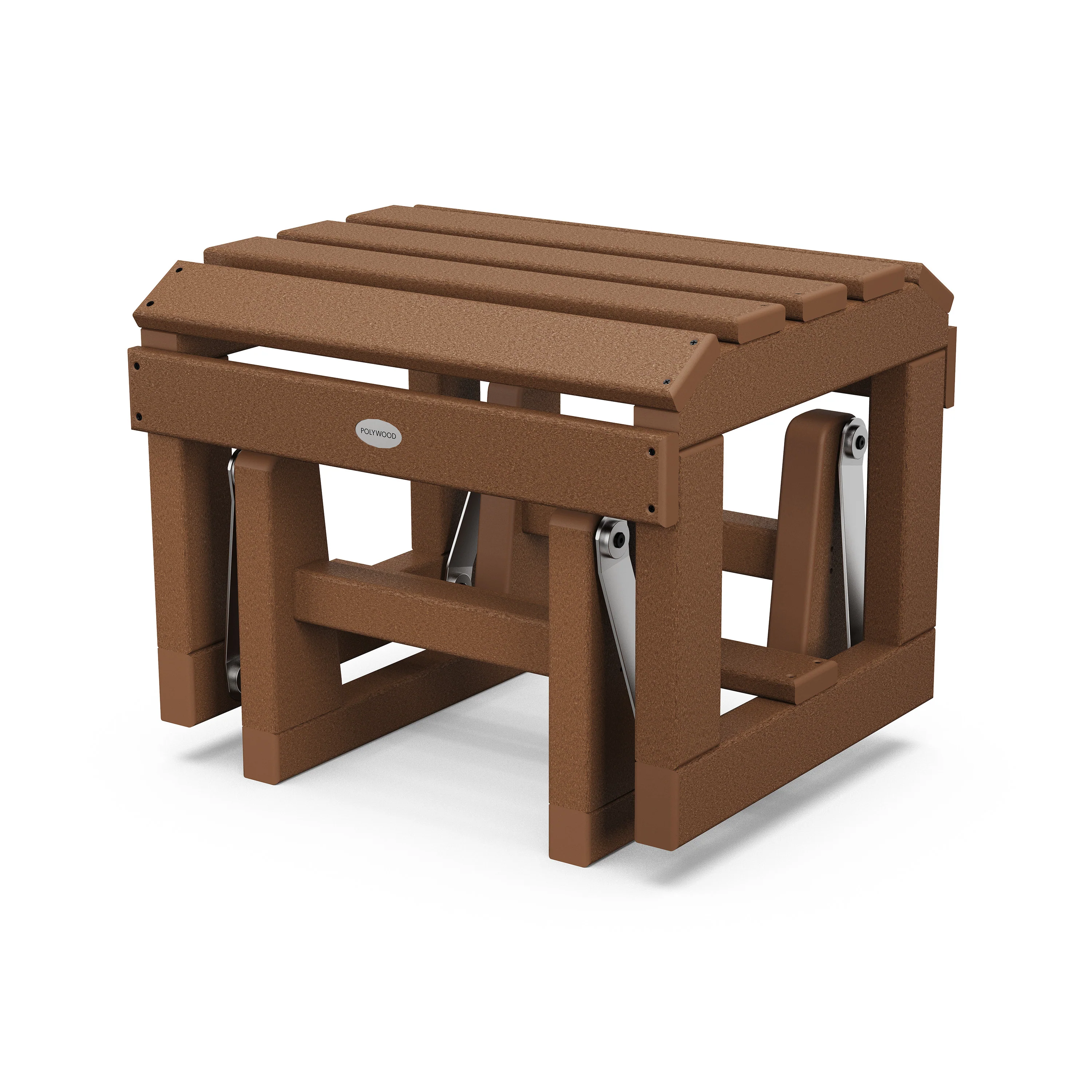POLYWOOD® Classic Adirondack Glider Ottoman - Image 6