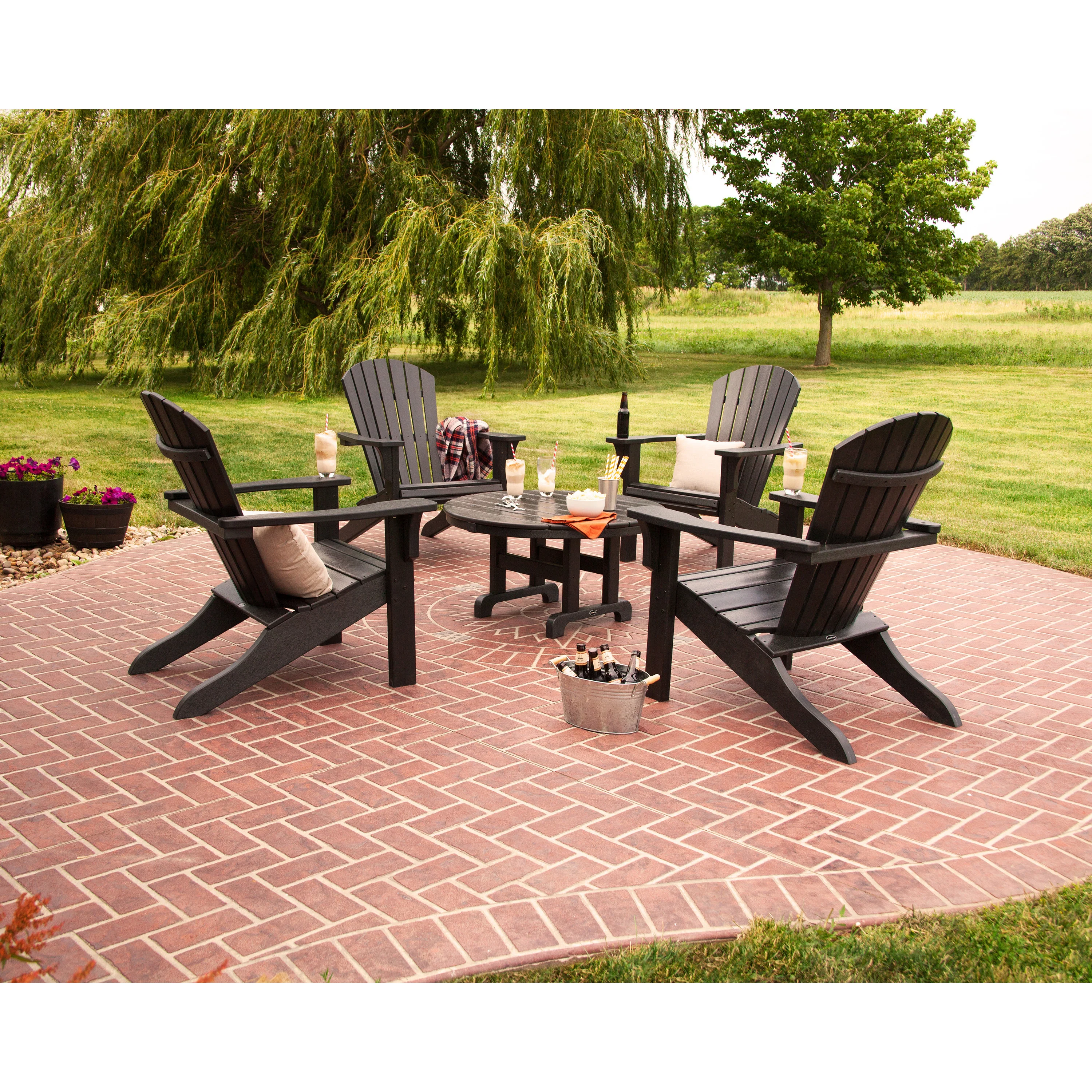 POLYWOOD® Seashell Adirondack Chair - Image 15