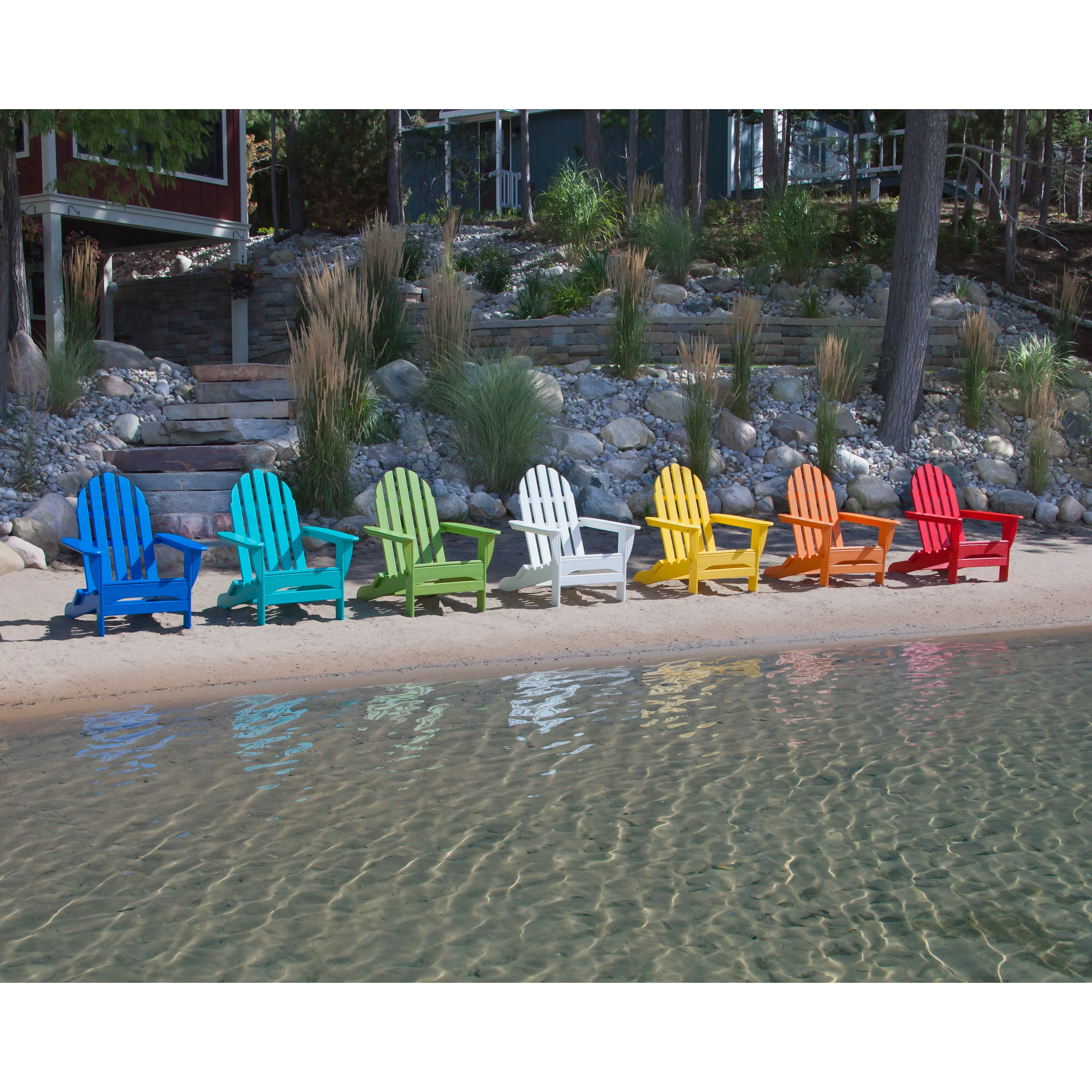 POLYWOOD® Classic Folding Adirondack Chair - Image 30