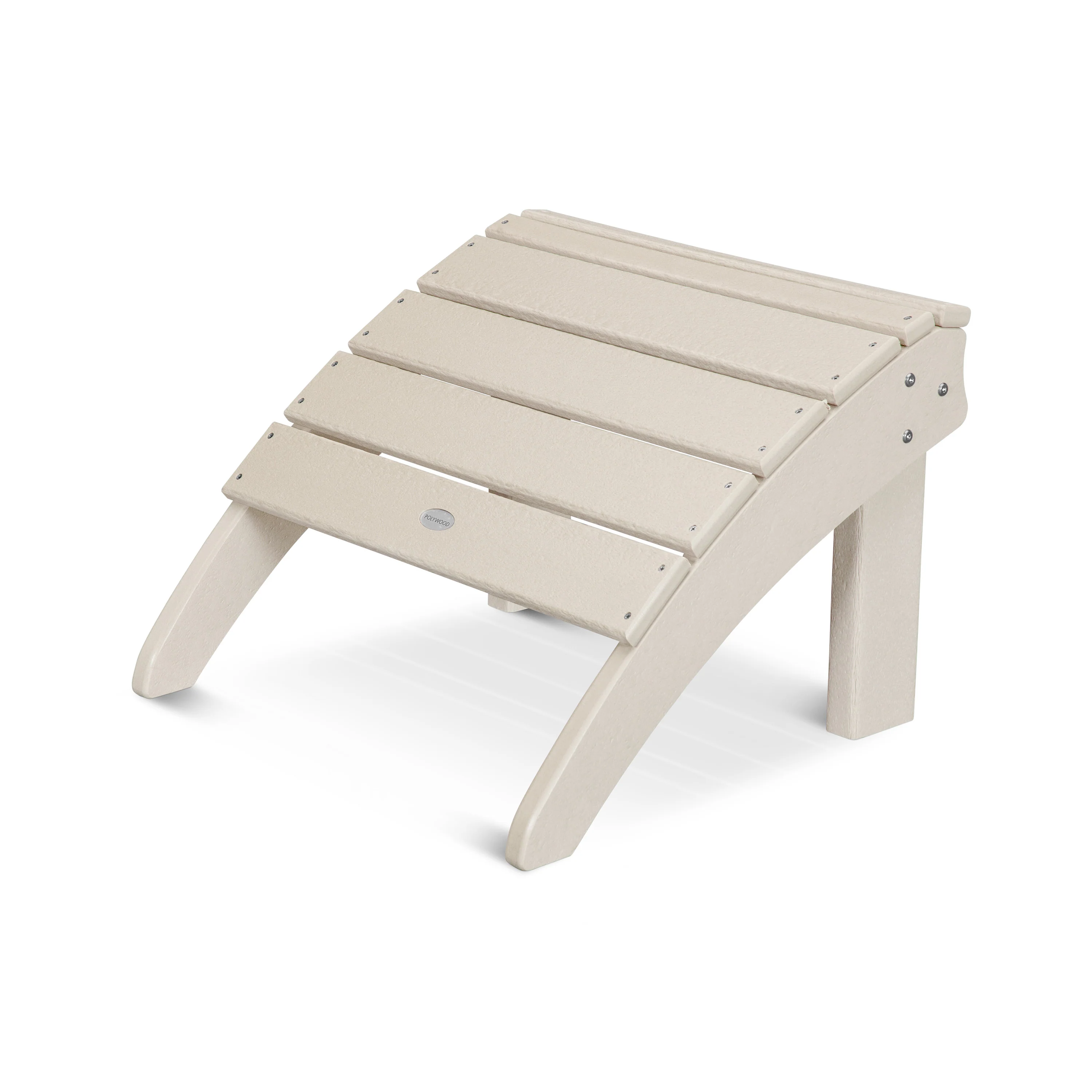 POLYWOOD® Seashell Ottoman - Image 3
