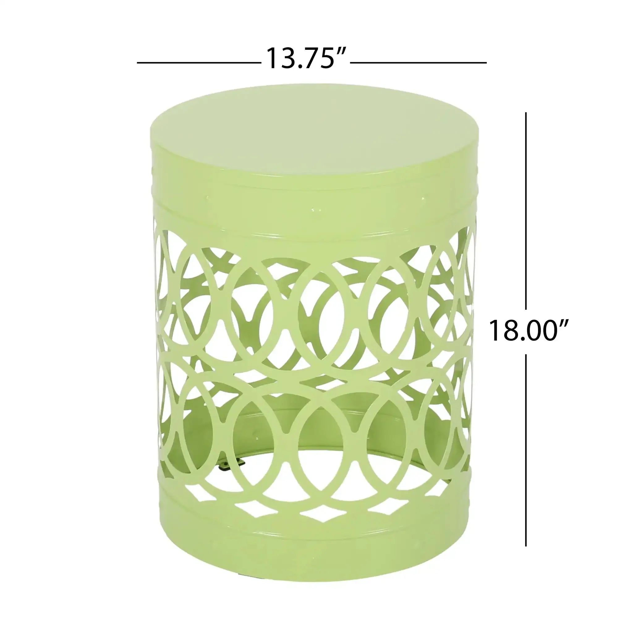 Riviera Outdoor Metal Large End Table - Image 10