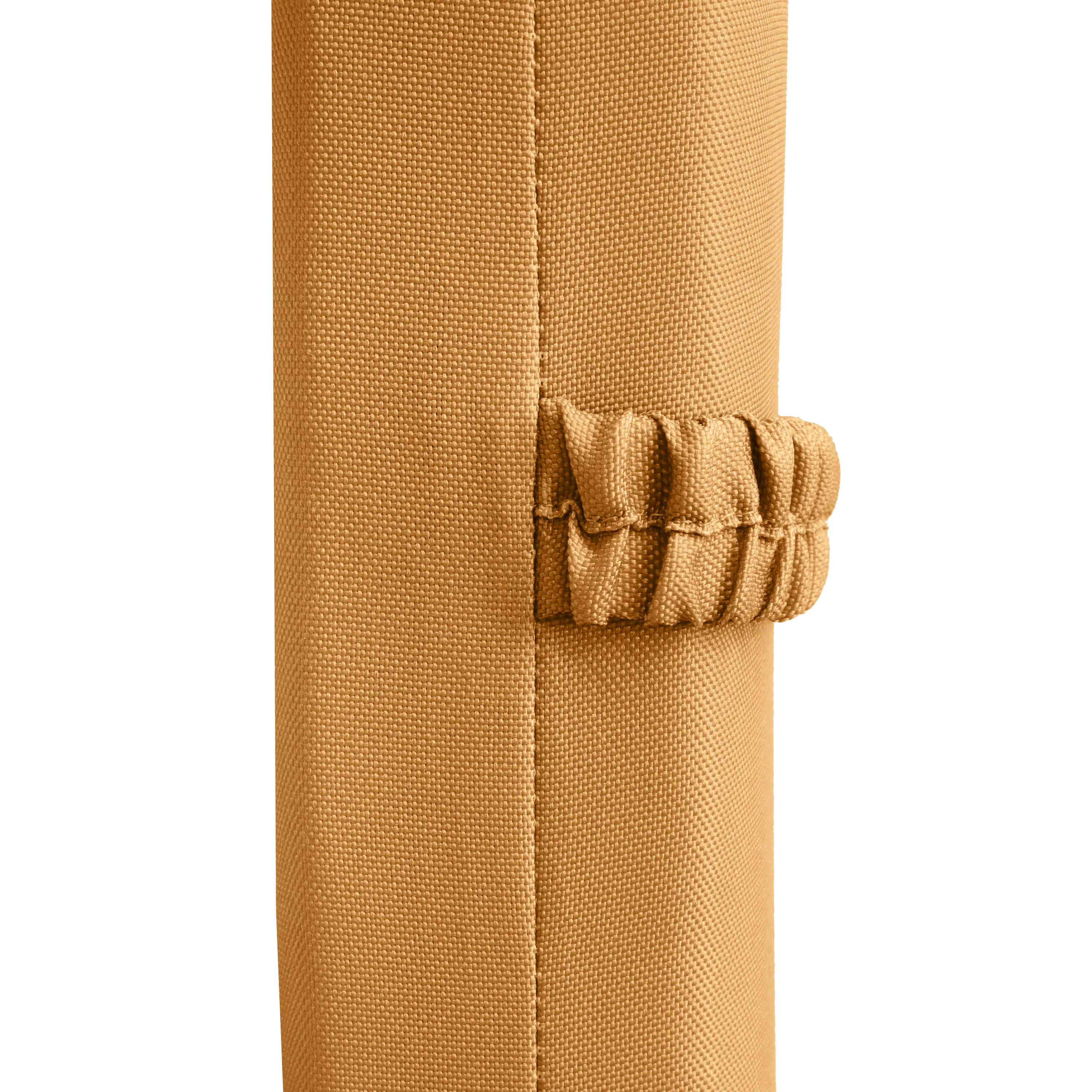 Outdoor Polypropylene Lounger Cushion 22"x73", Mustard - Image 5
