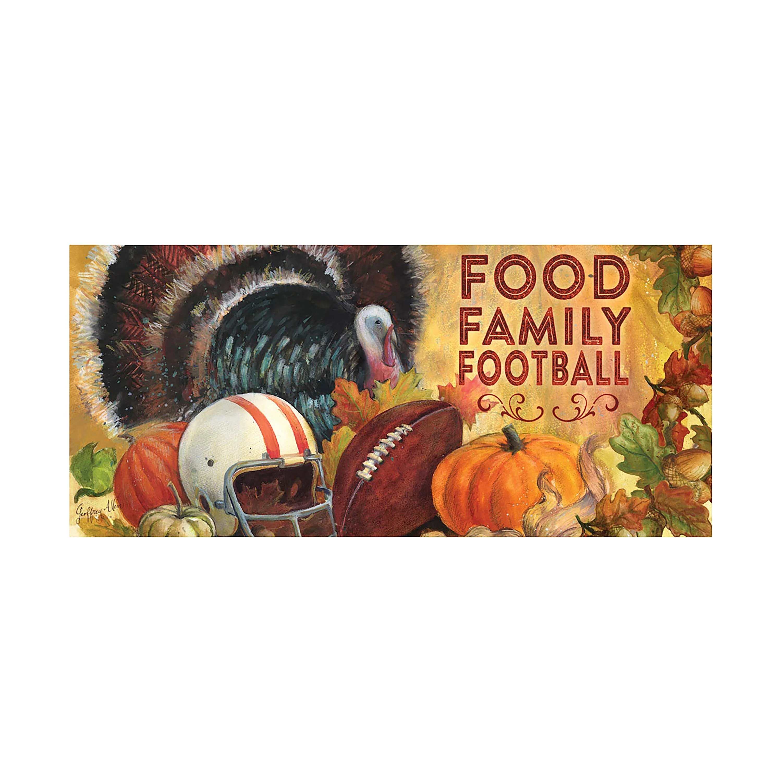 Whimsical Fall and Holiday Sassafras Mat Set - Image 5
