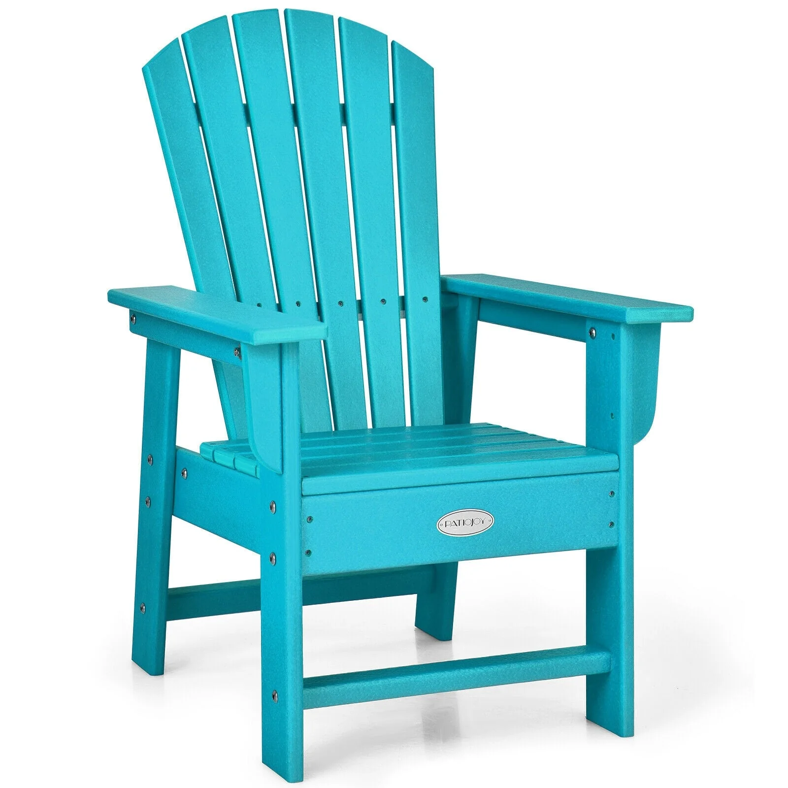 Kids' Adirondack Chair, Turquoise - Image 3