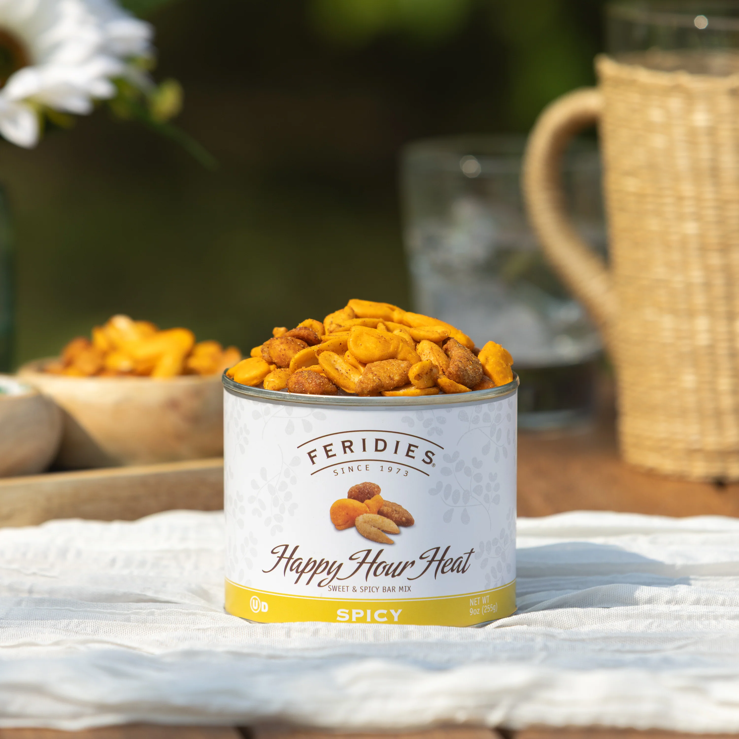 Feridies 9 oz. Happy Hour Heat Spicy Bar Mix - Image 4