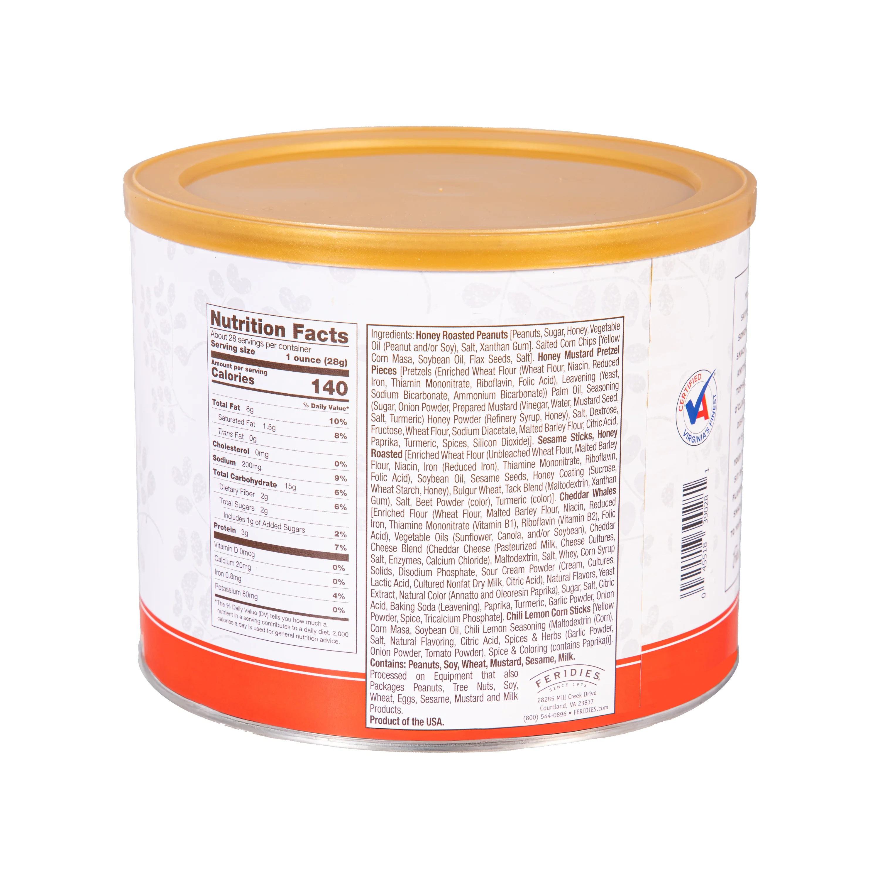 5 O' Clock Crunch Peanuts, 28oz - Image 8