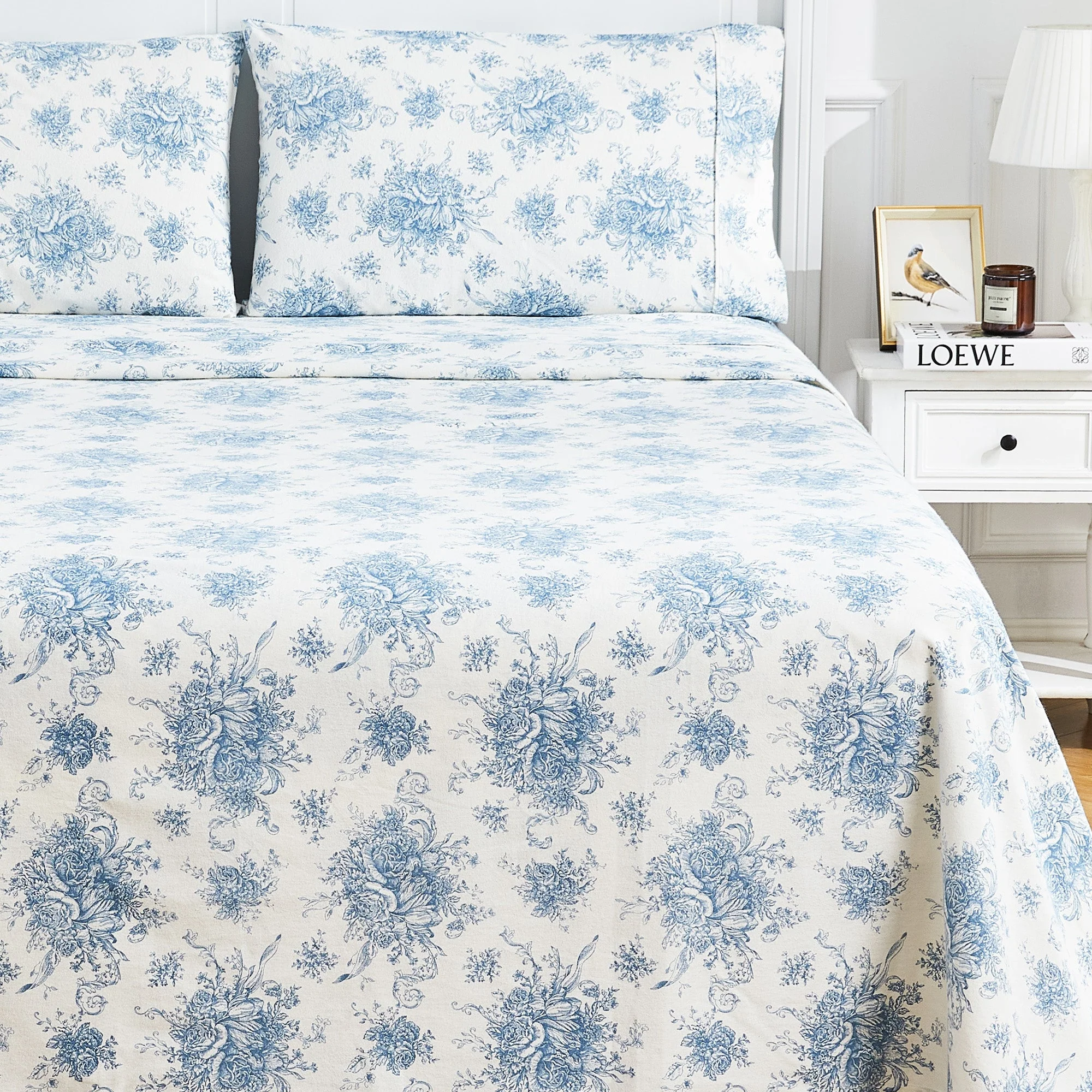 Petit Toile Flannel Sheet Sets - Image 8