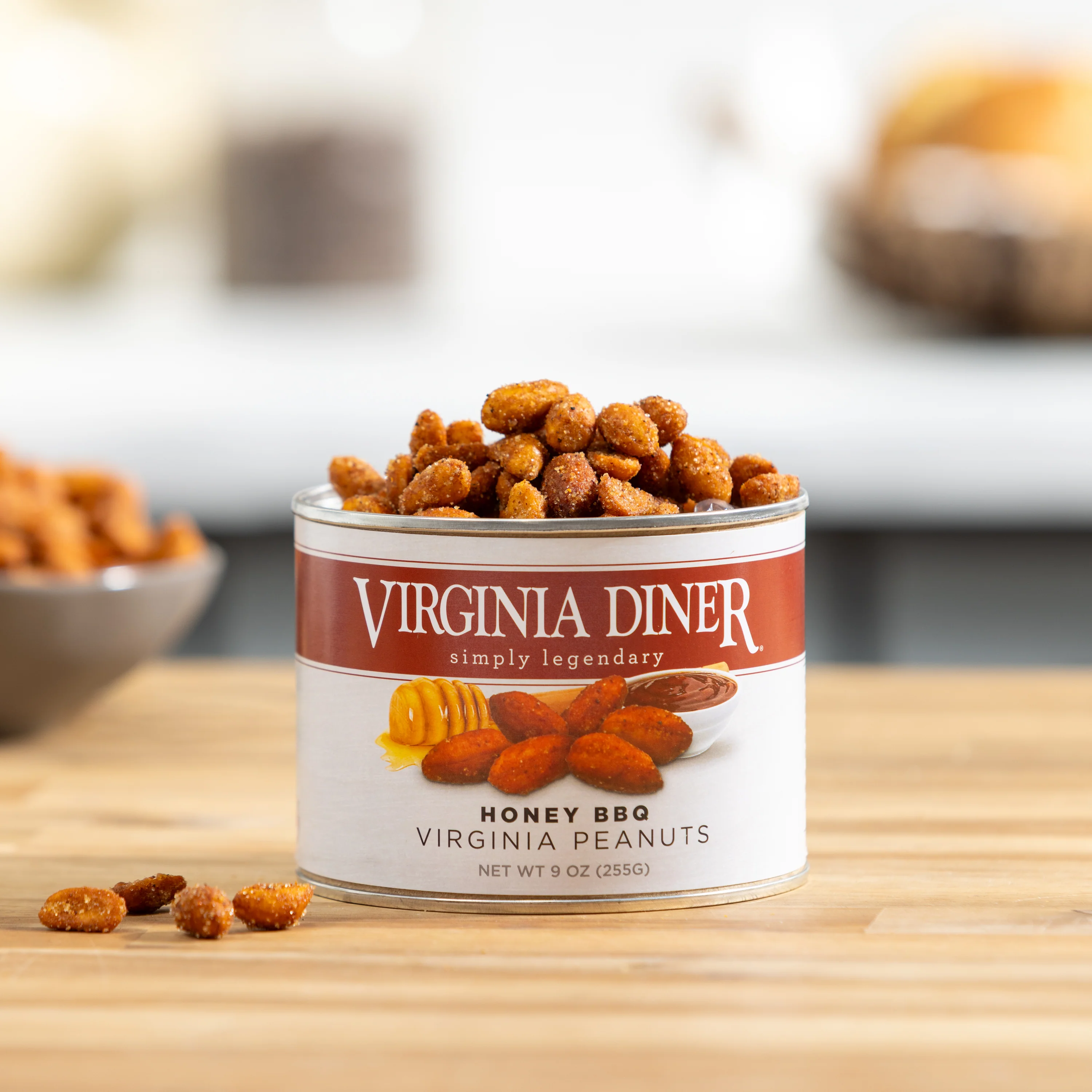 Honey BBQ Peanuts, 9oz - Image 6