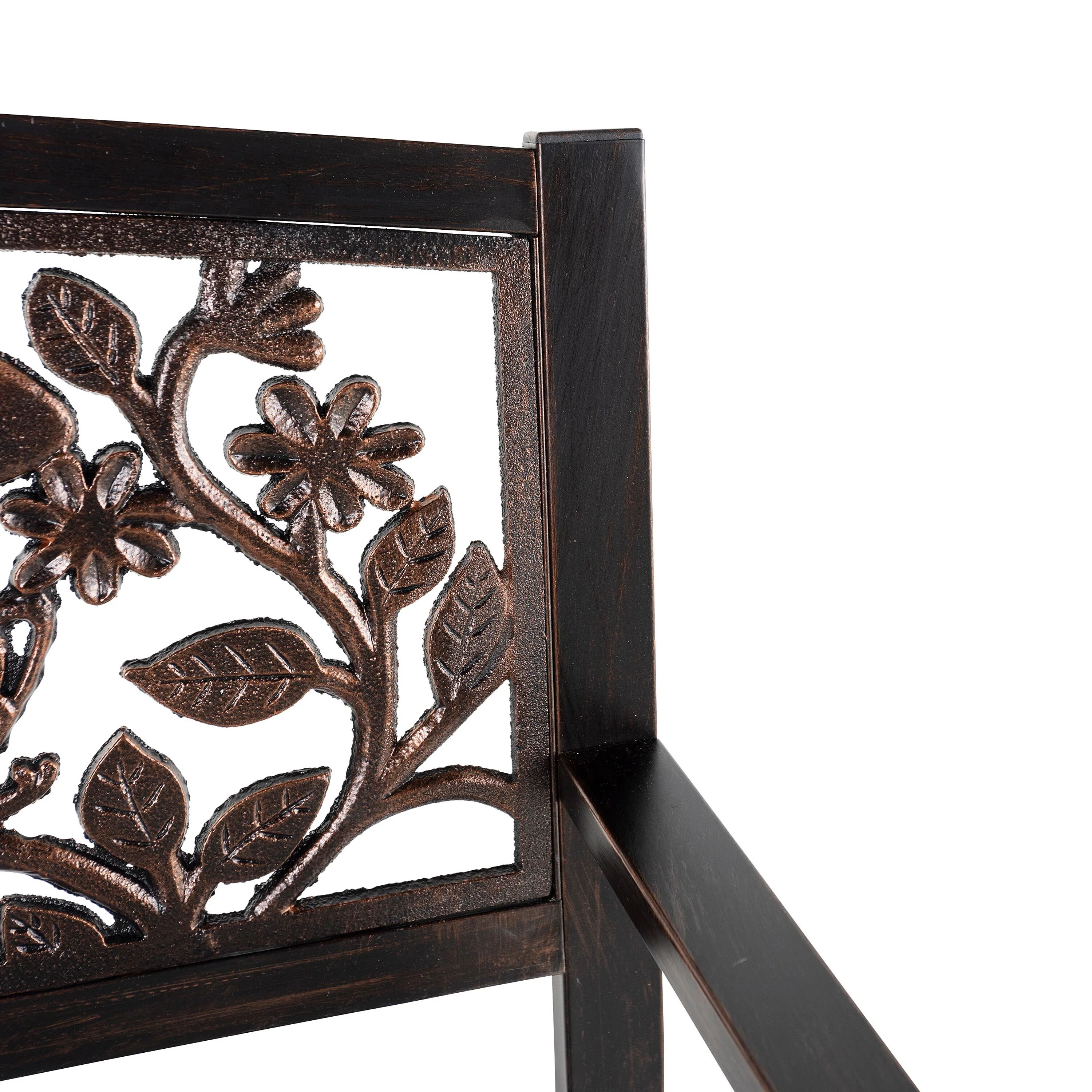 Butterfly Metal Garden Bench - Image 6