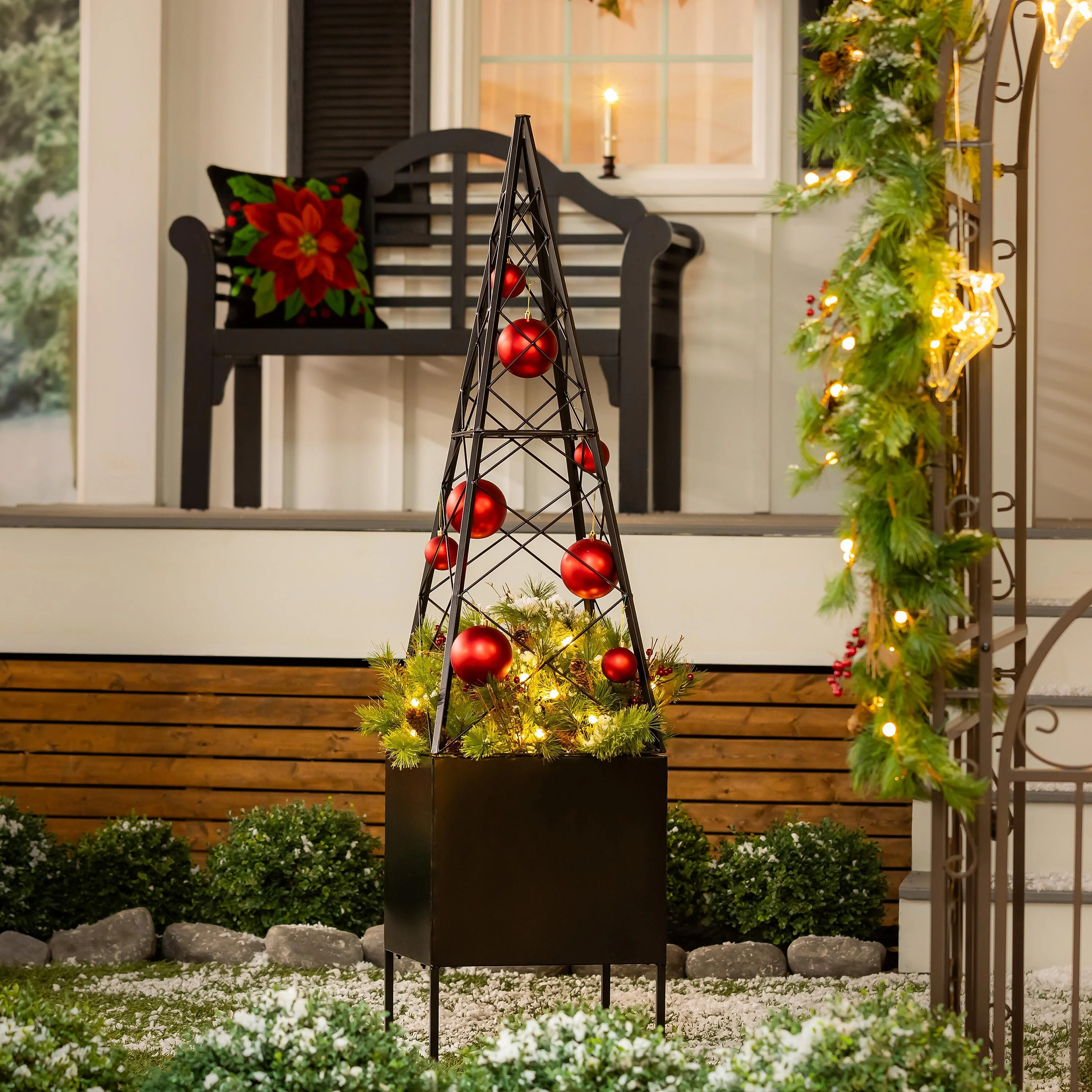 Triangular Obelisk Planter - Image 2