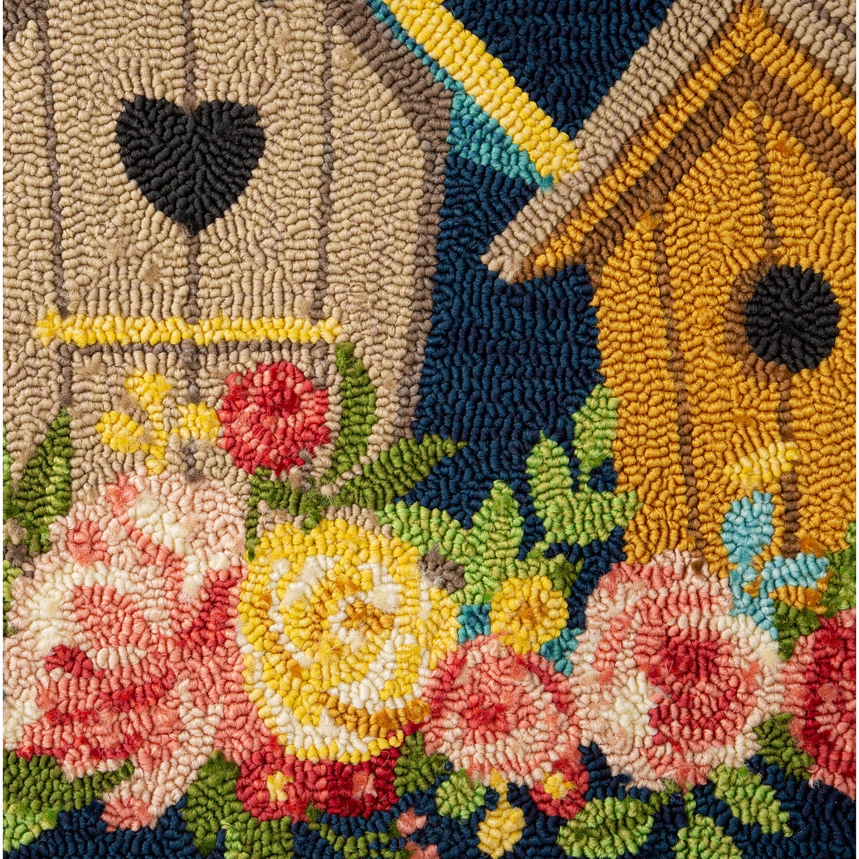 Indoor/Outdoor Birdhouse Hooked Polypropylene Accent Rug 24"x42" - Image 3