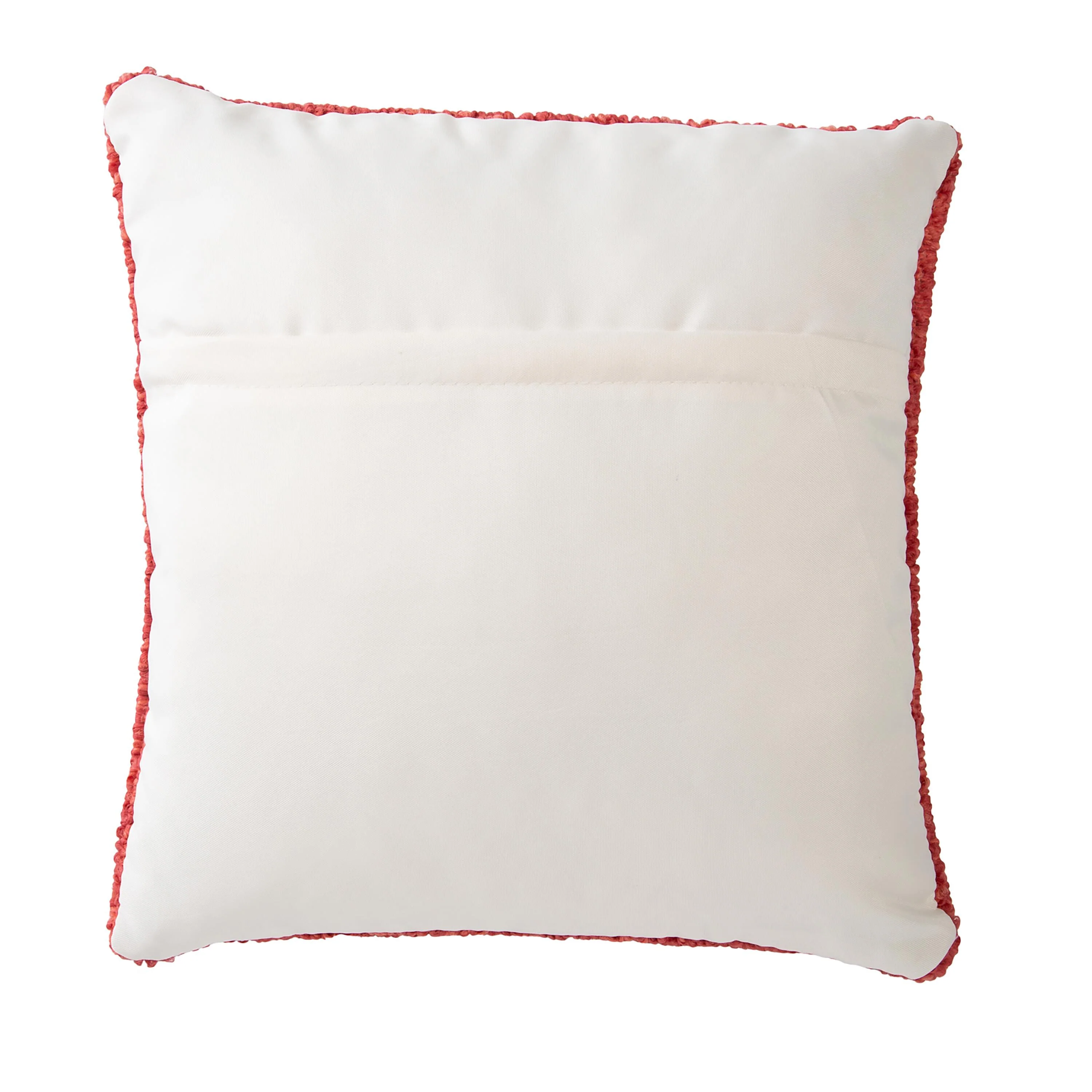 Indoor/Outdoor Birdhouse Hooked Polypropylene Throw Pillow - Image 4