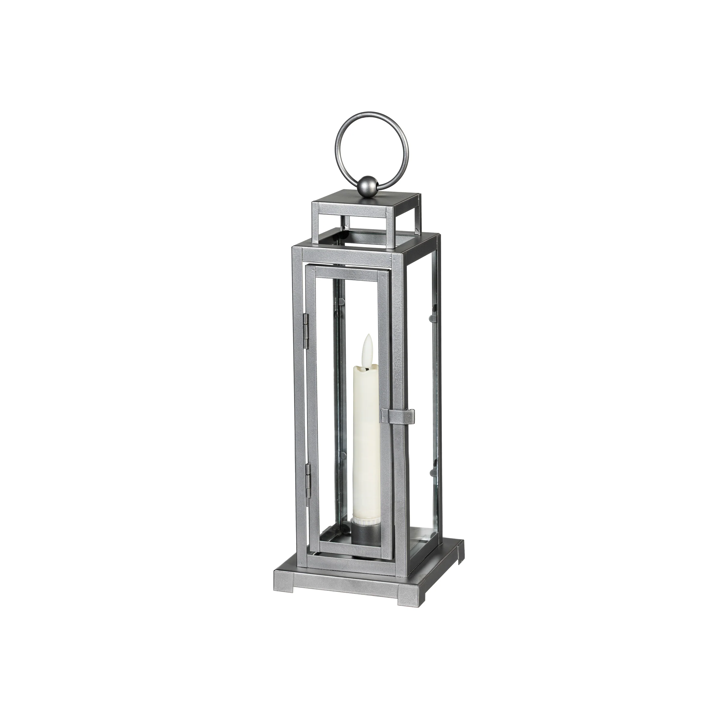 Tower Lantern LED Tapered Set of 3 with Gray Finish - Image 13
