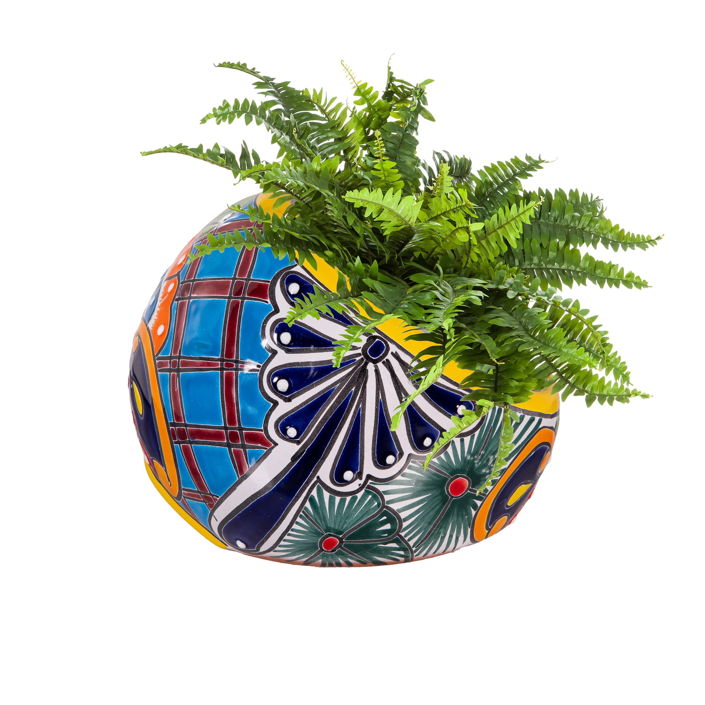 Set of 2 Tilted Baul Planters - Image 2