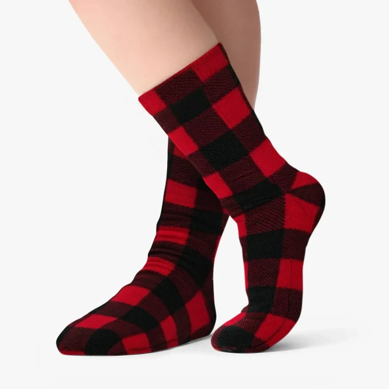 Polar Feet Fleece Socks - Lumberjack - Image 2