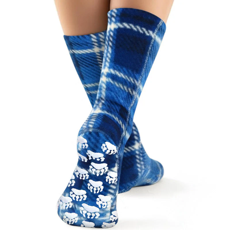 Polar Feet SUPER STRETCHY Fleece Socks - Flannel - Image 5