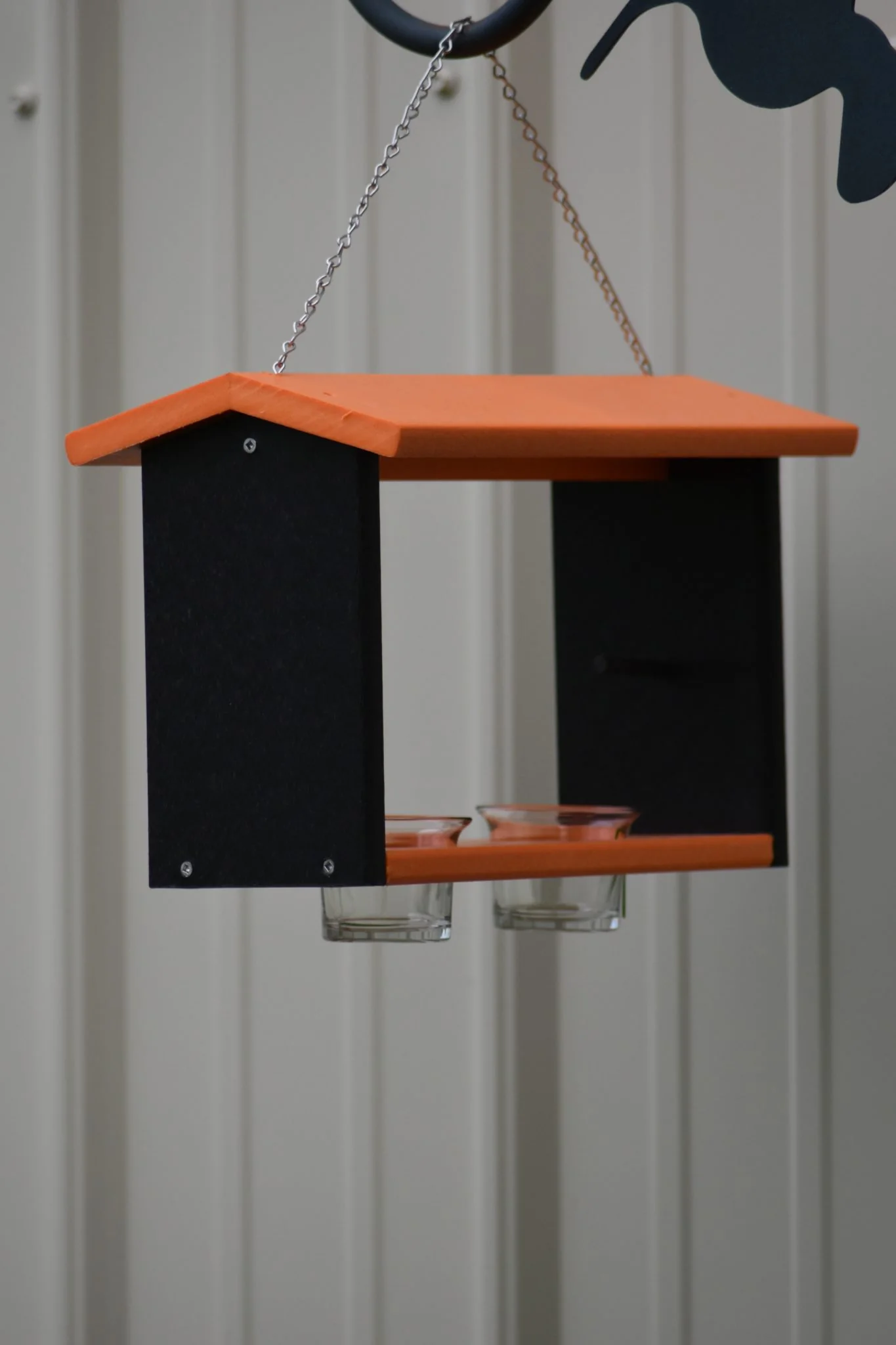 Poly Oriole Double Bird Feeder, Nectar, Jelly and Orange Feeder - Image 4