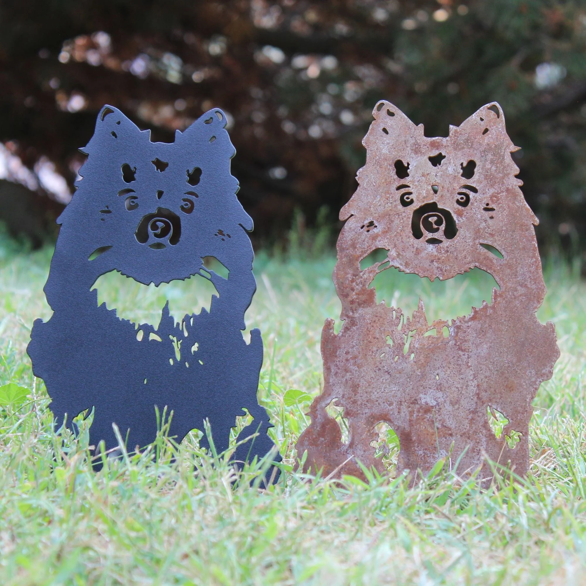 Pomeranian Garden Stake - Image 5