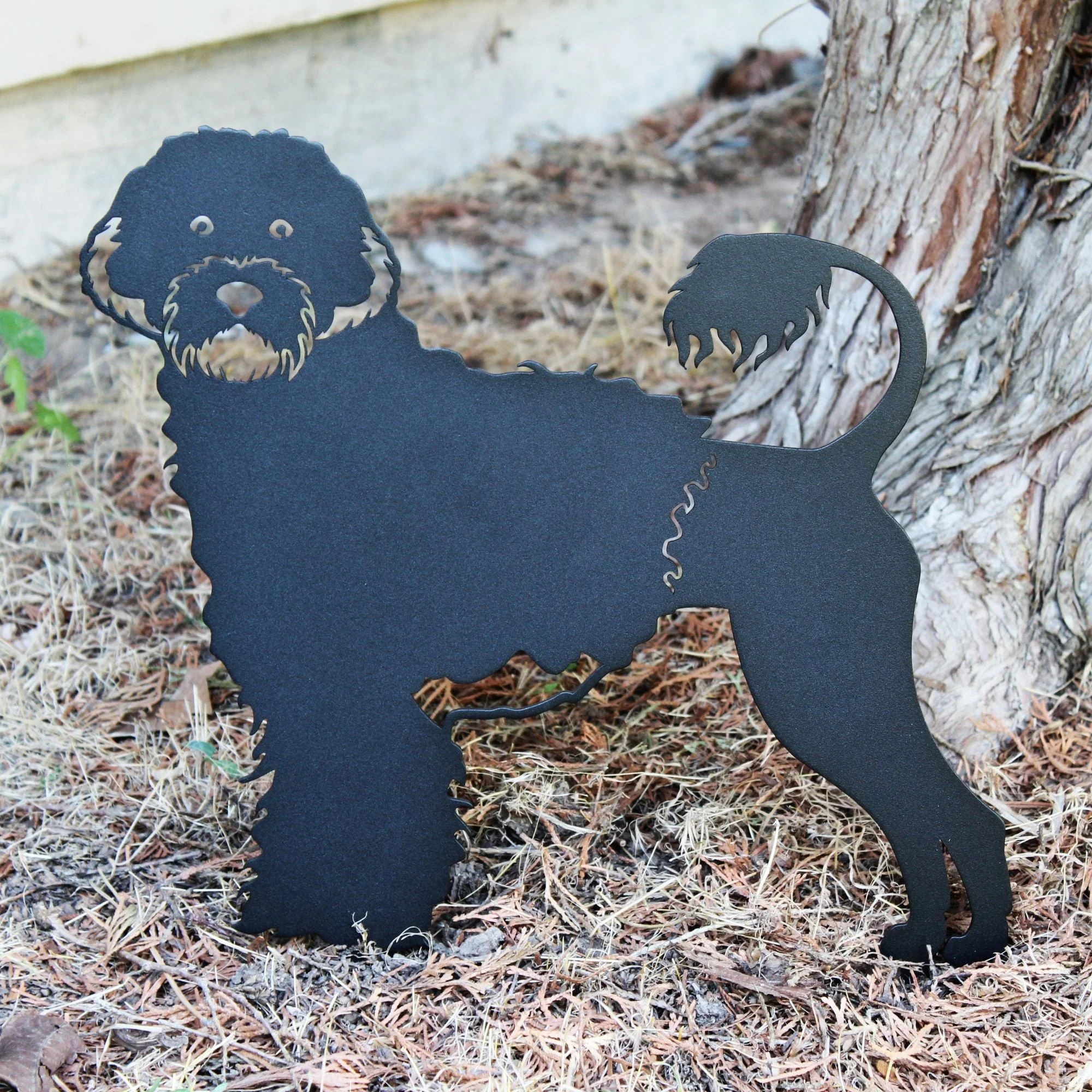 Portuguese Water Dog Garden Stake - Image 11
