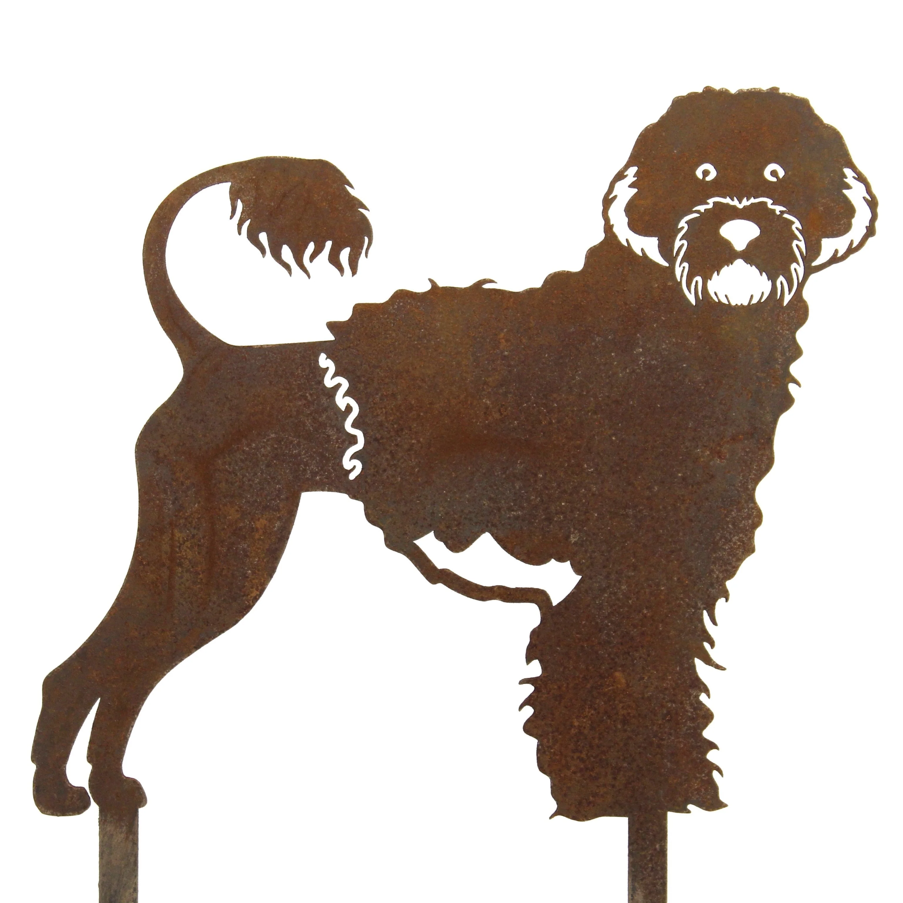 Portuguese Water Dog Garden Stake - Image 14