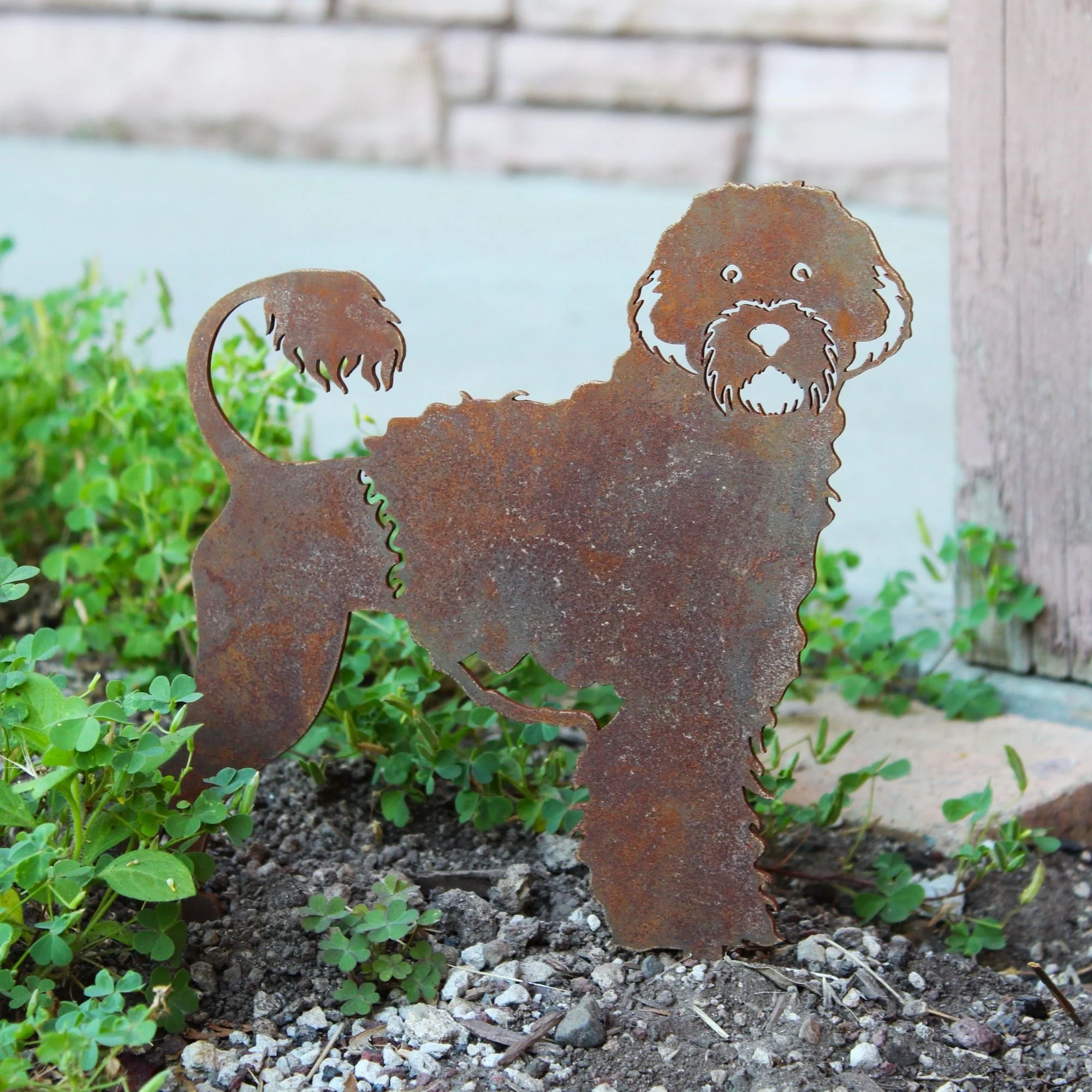 Portuguese Water Dog Garden Stake - Image 6