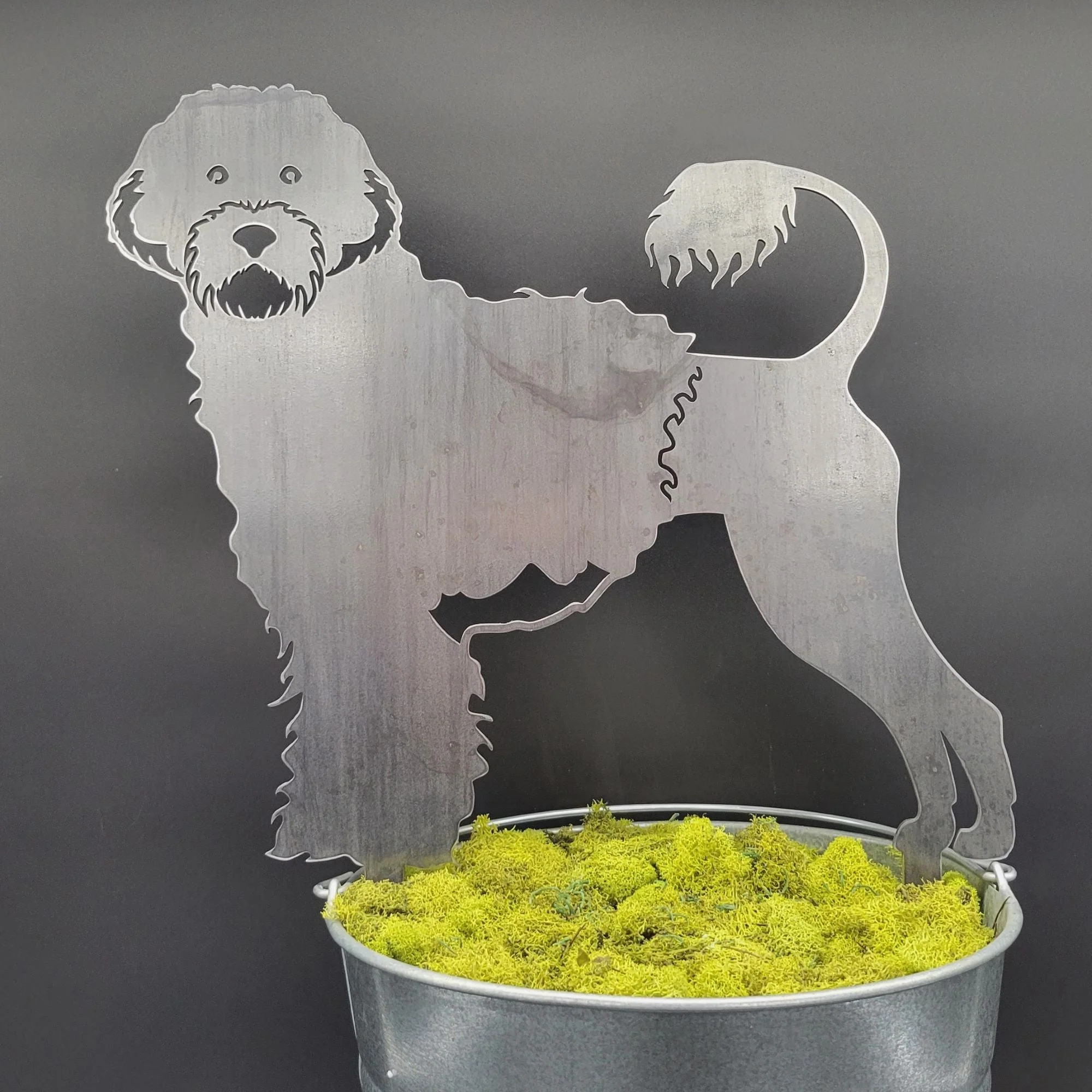 Portuguese Water Dog Garden Stake - Image 8