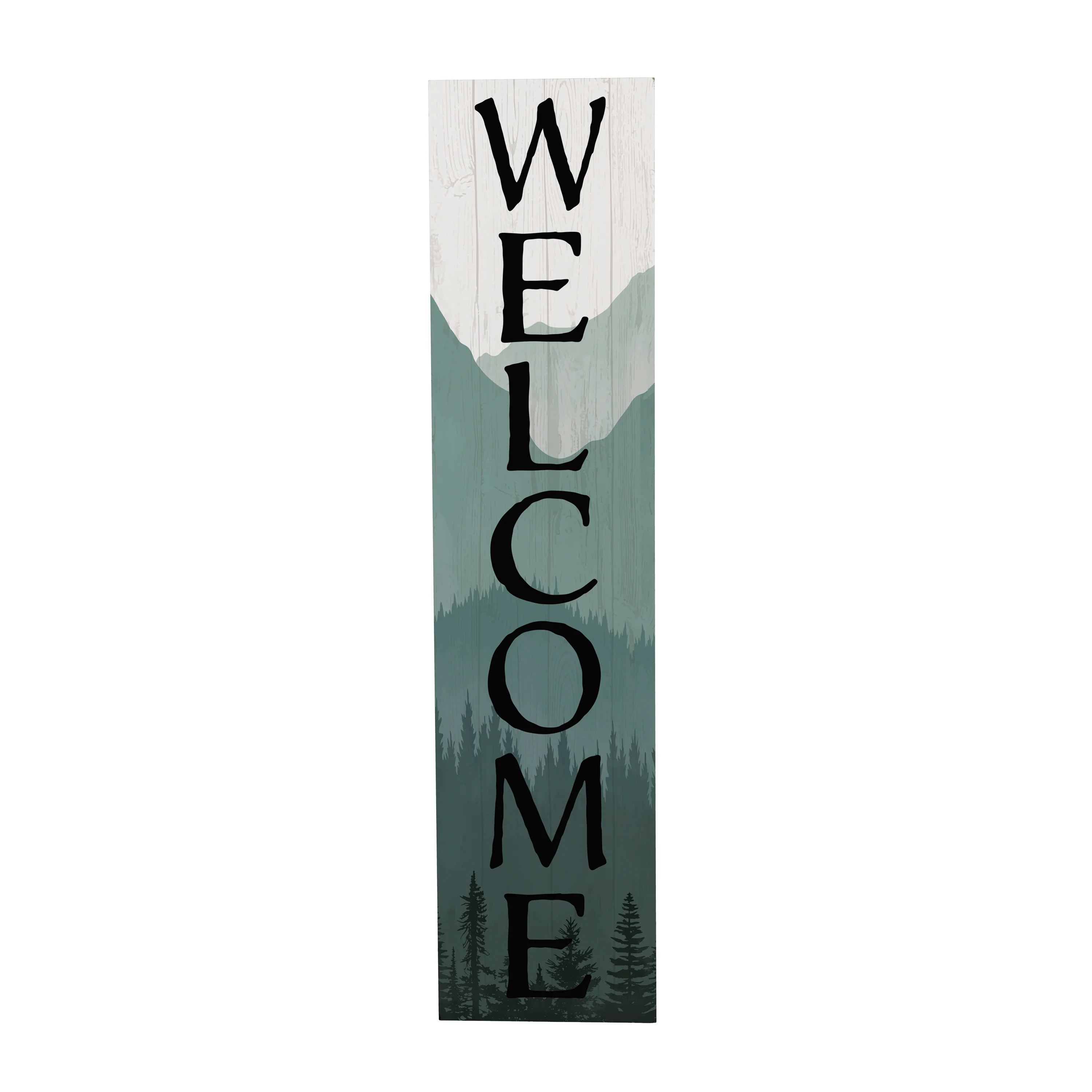 High Country Wilderness Porch Leaner, "Welcome", 46"H - Image 2
